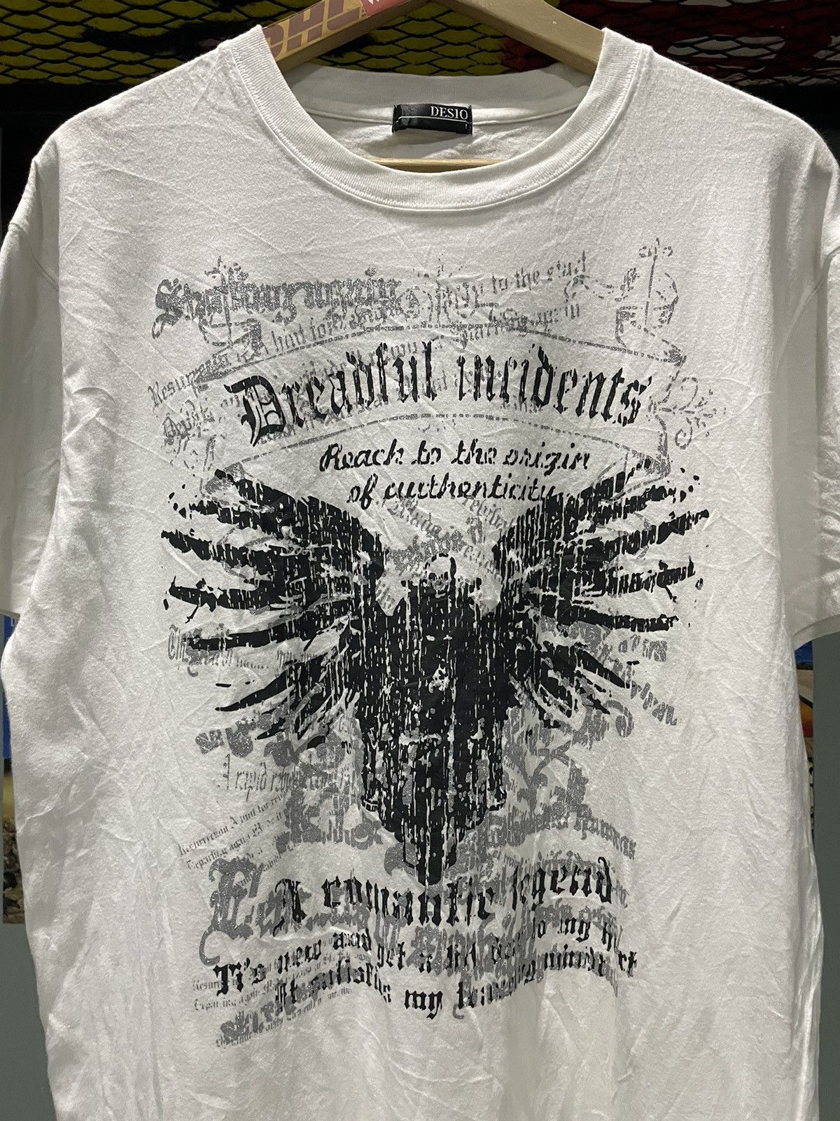Affliction × Seditionaries × Vintage Vintage Desio Dreadful Incident Seditionaries Punk Style Tee Size US L / EU 52-54 / 3 - 2 Thumbnail