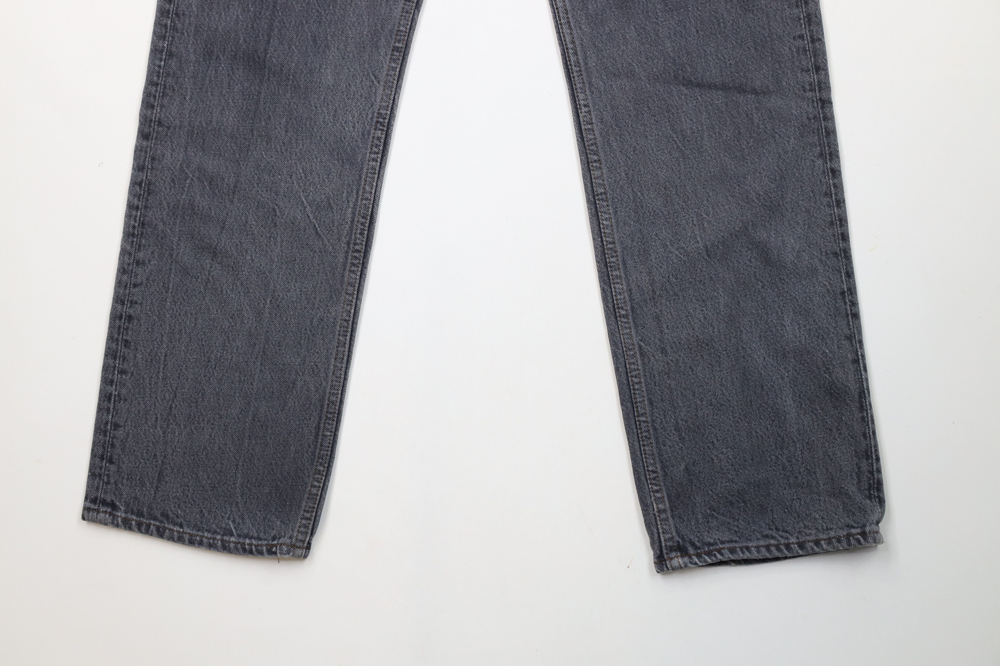 Levi's × Vintage Vintage 80s Levis 501xx Fly Original Fit Jeans Gray USA Size US 32 / EU 48 - 4 Thumbnail