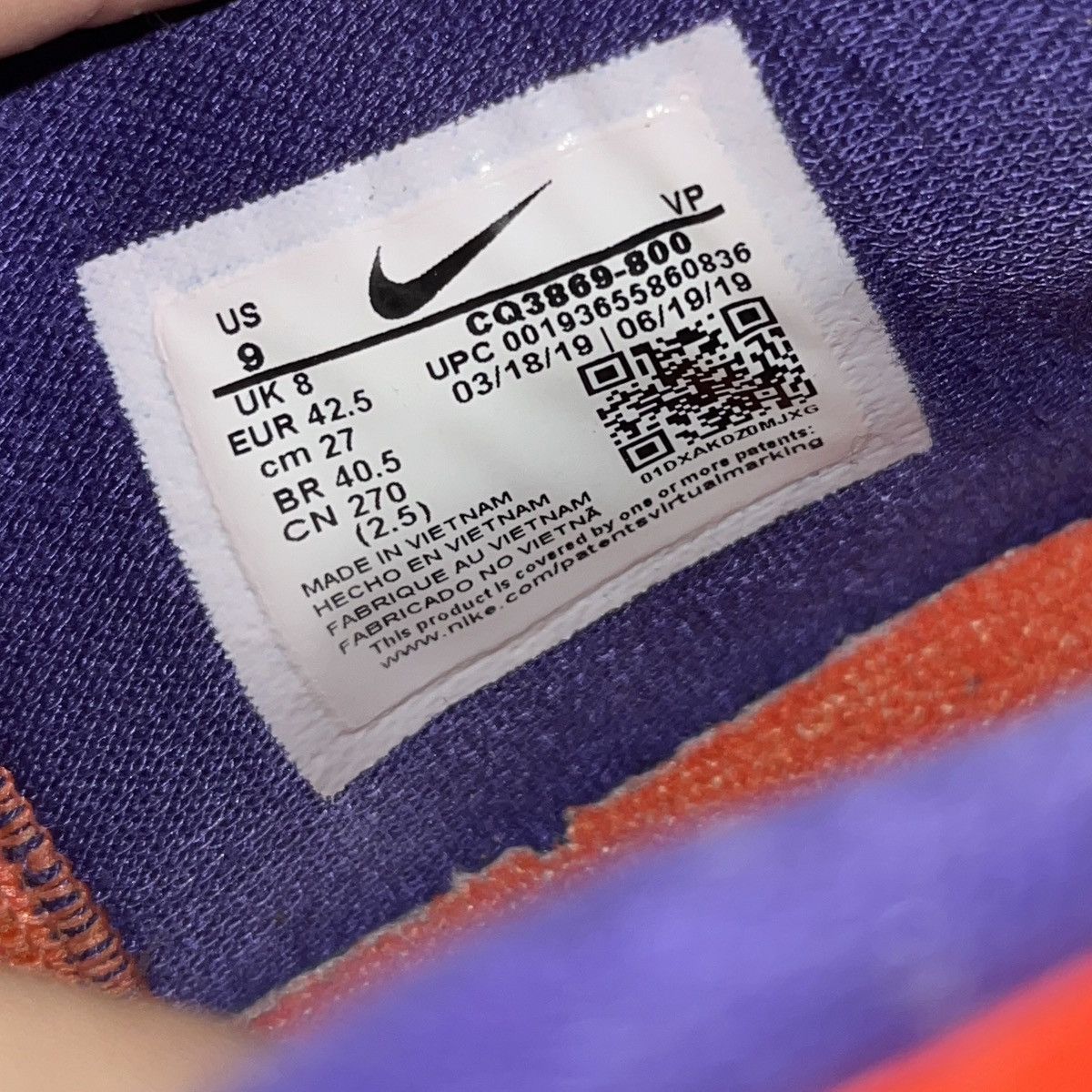 Nike × Undefeated Nike Kobe 4 Protro x Undefeated Team Orange Size US 9 / EU 42 - 13 Thumbnail