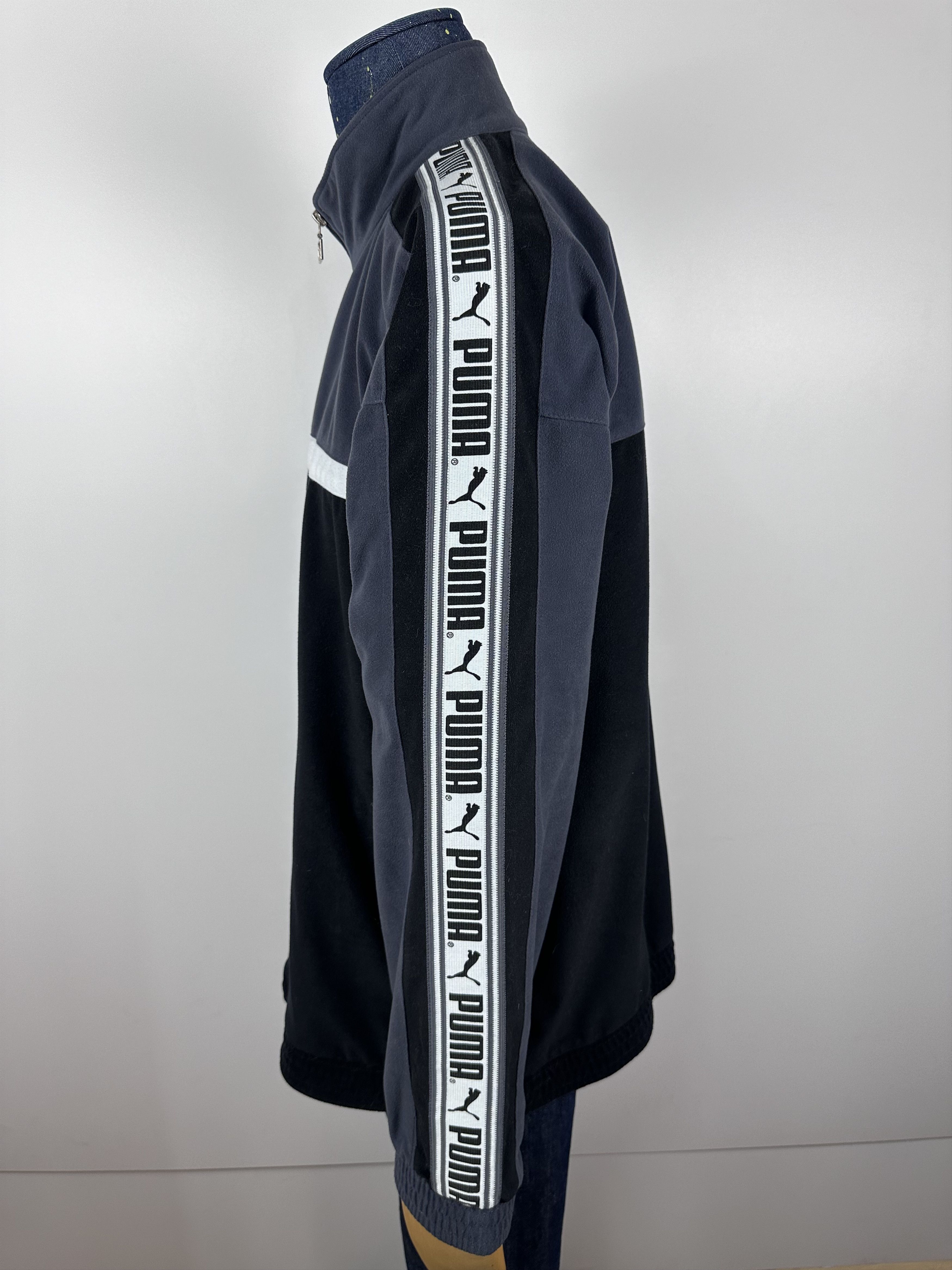 Puma × Vintage Puma Vintage 90s Track Tracksuit Top Jacket Striped Size US XXL / EU 58 / 5 - 6 Thumbnail