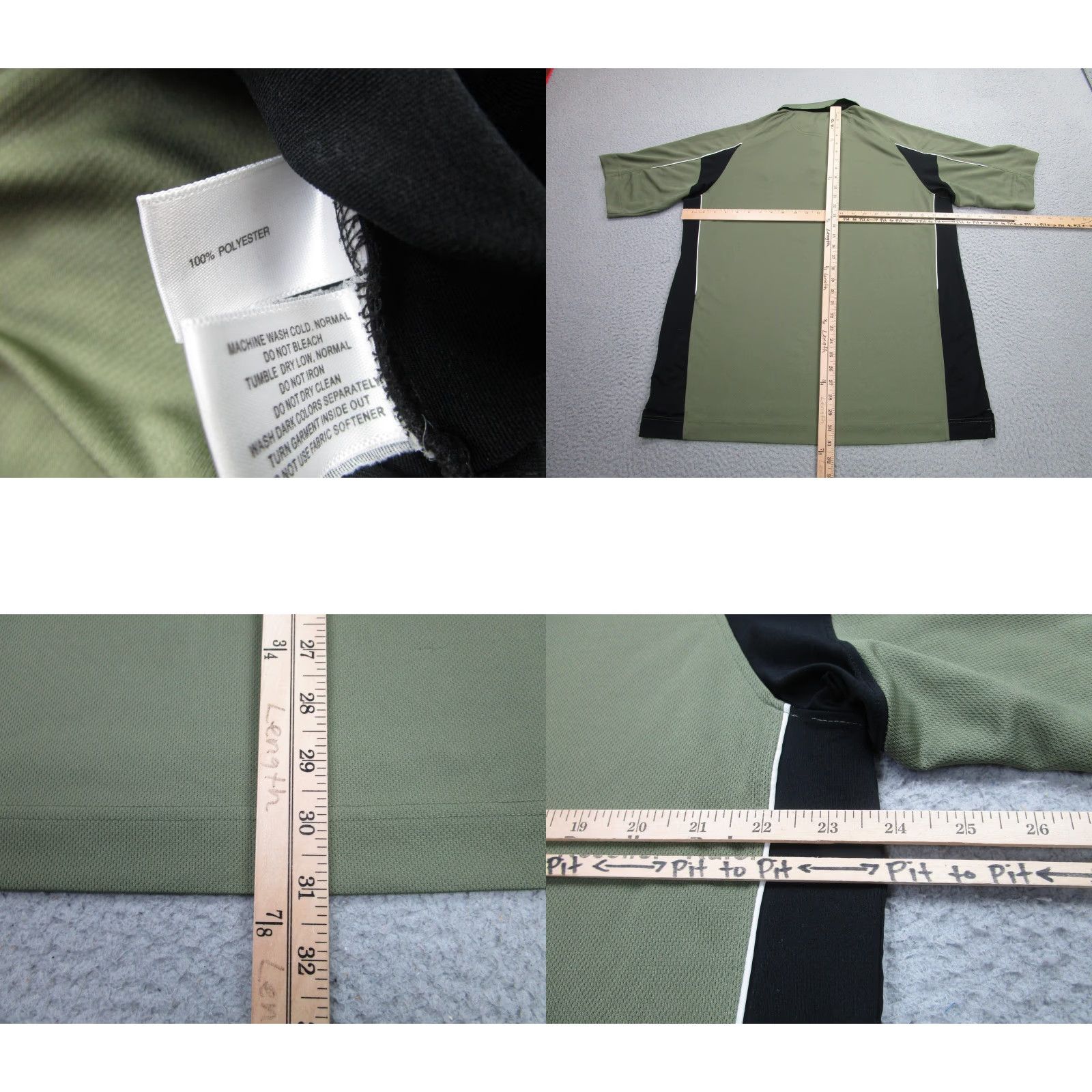 Cutter & Buck Cutter & Buck Polo Shirt Mens XL Green CB DryTec Calabasas Country Club Golf Size US XL / EU 56 / 4 - 8 Thumbnail