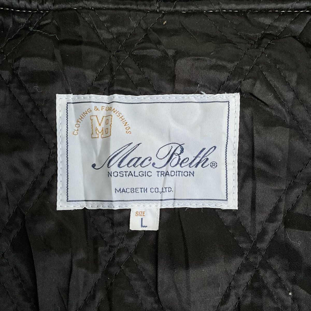 Japanese Brand × Macbeth 🔥MACBETH NOSTALGIC EMBROIDERY VARSITY JACKET Size US S / EU 44-46 / 1 - 6 Thumbnail