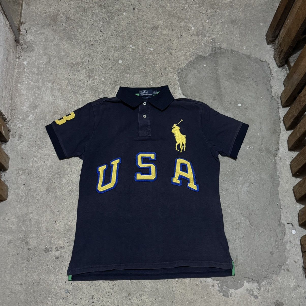 トップス 00s Ralph Lauren JAMAICA polo shirts y2k 00s Ralph Lauren JAMAICA polo shirts y2k - トップス新品 通販
