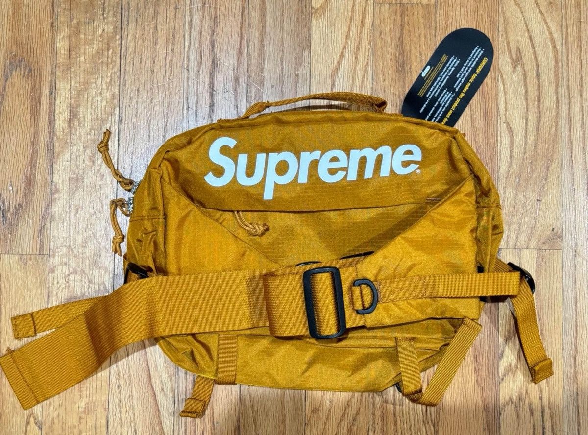 Supreme SUPREME SS16 TONAL SHOULDER BAG YELLOW BRAND NEW WITH TAGS Size ONE SIZE - 2 Thumbnail