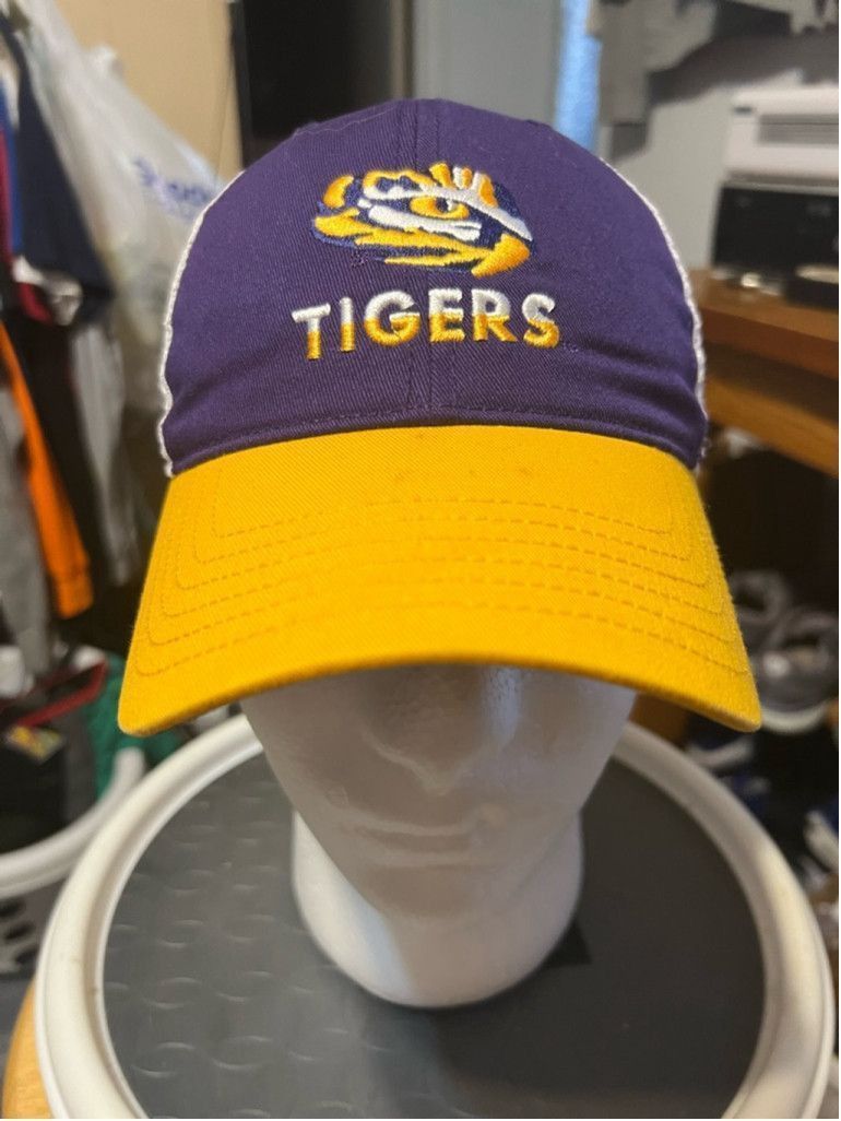 Other Unisex Captivating Hat Adjustable Purple & Yellow LSU Tigers Size ONE SIZE - 1 Thumbnail