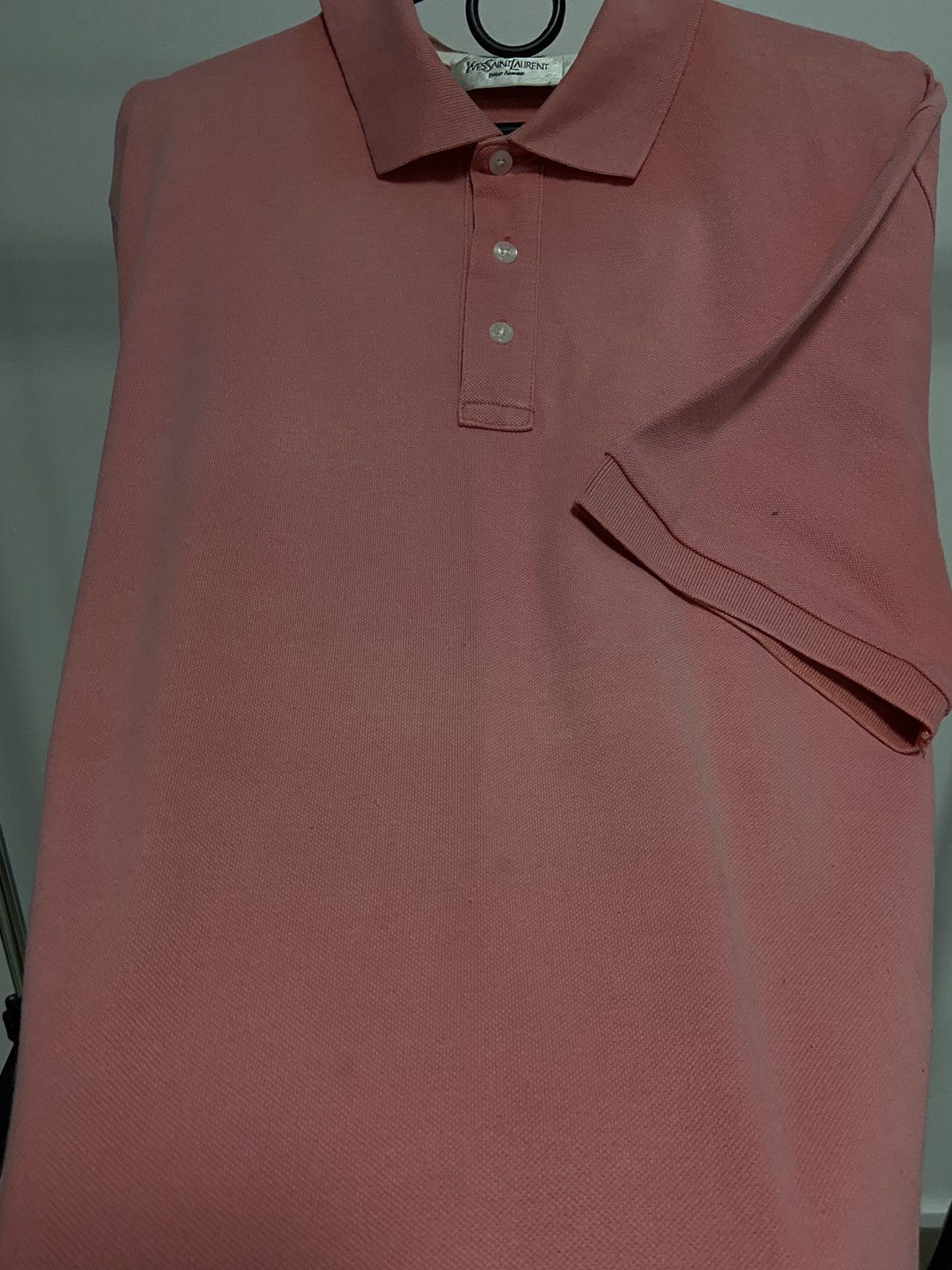Vintage × Yves Saint Laurent Yves saint Laurent Vintage T-Shirt Polo small Logo Size US L / EU 52-54 / 3 - 7 Thumbnail