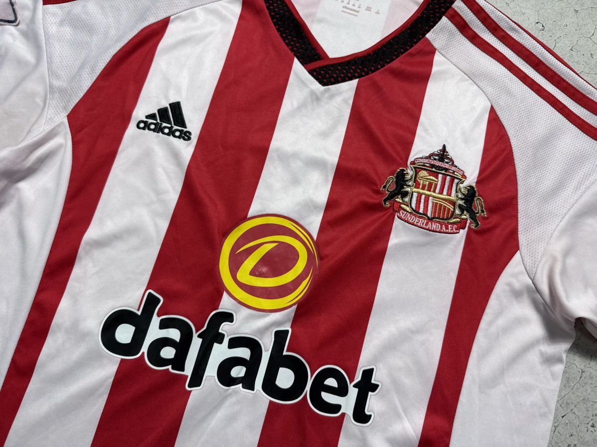 Adidas Adidas FC Sunderland 2015/2016 Vintage Soccer Jersey Size US M / EU 48-50 / 2 - 4 Thumbnail