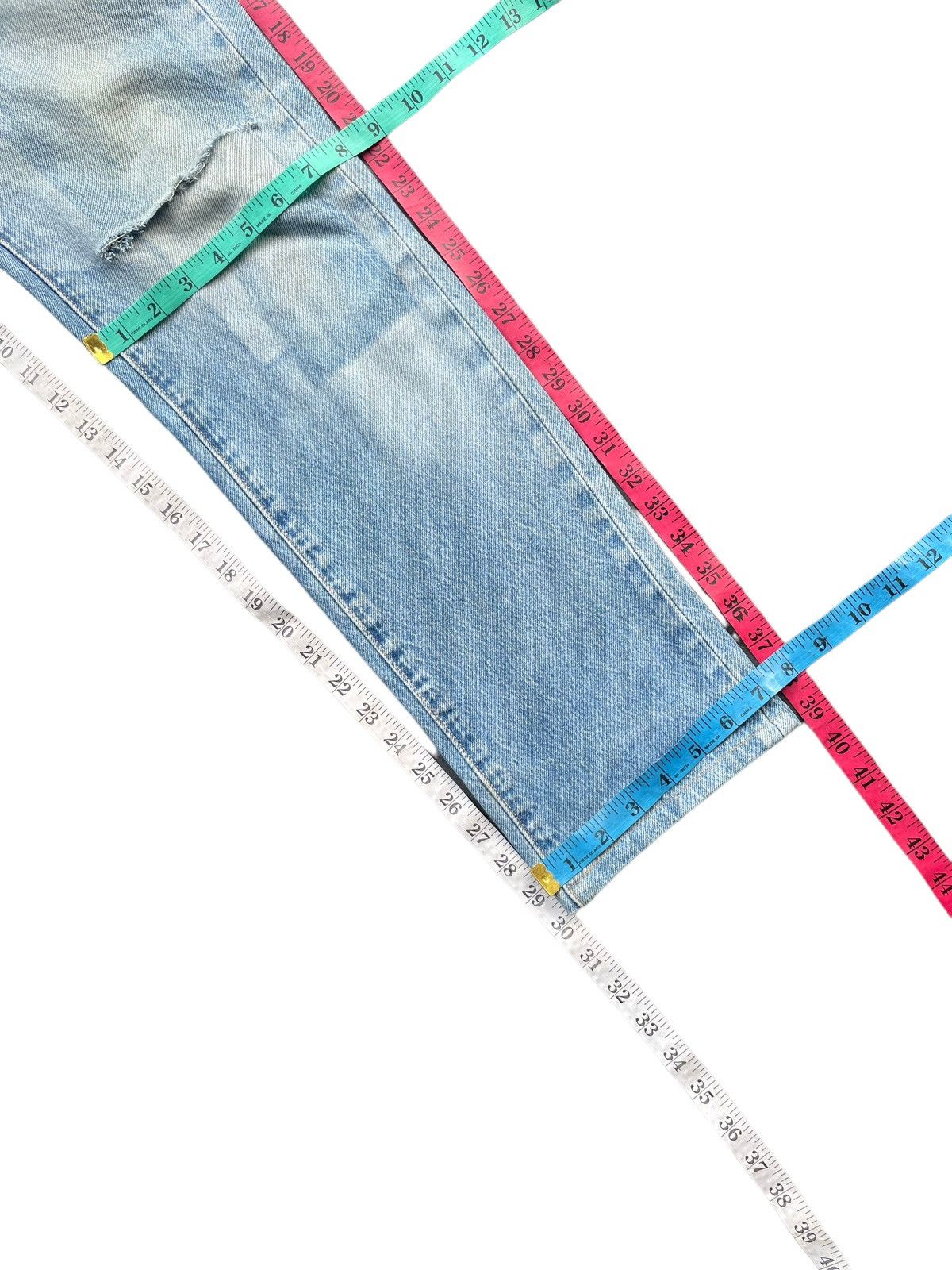 If Six Was Nine × Levi's Levis 511 E Distresed Denim Size US 32 / EU 48 - 22 Thumbnail