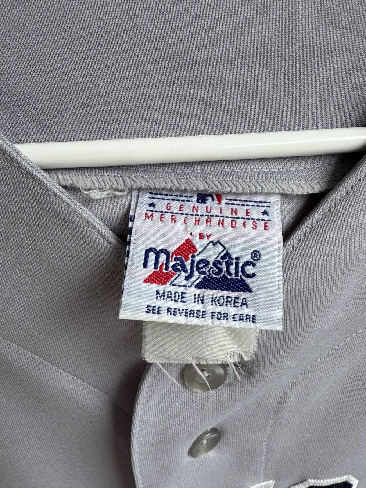Majestic RARE NEW YORK YANKEES MLB BASEBALL SHIRT JERSEY VINTAGE 90s Size US XL / EU 56 / 4 - 12 Thumbnail