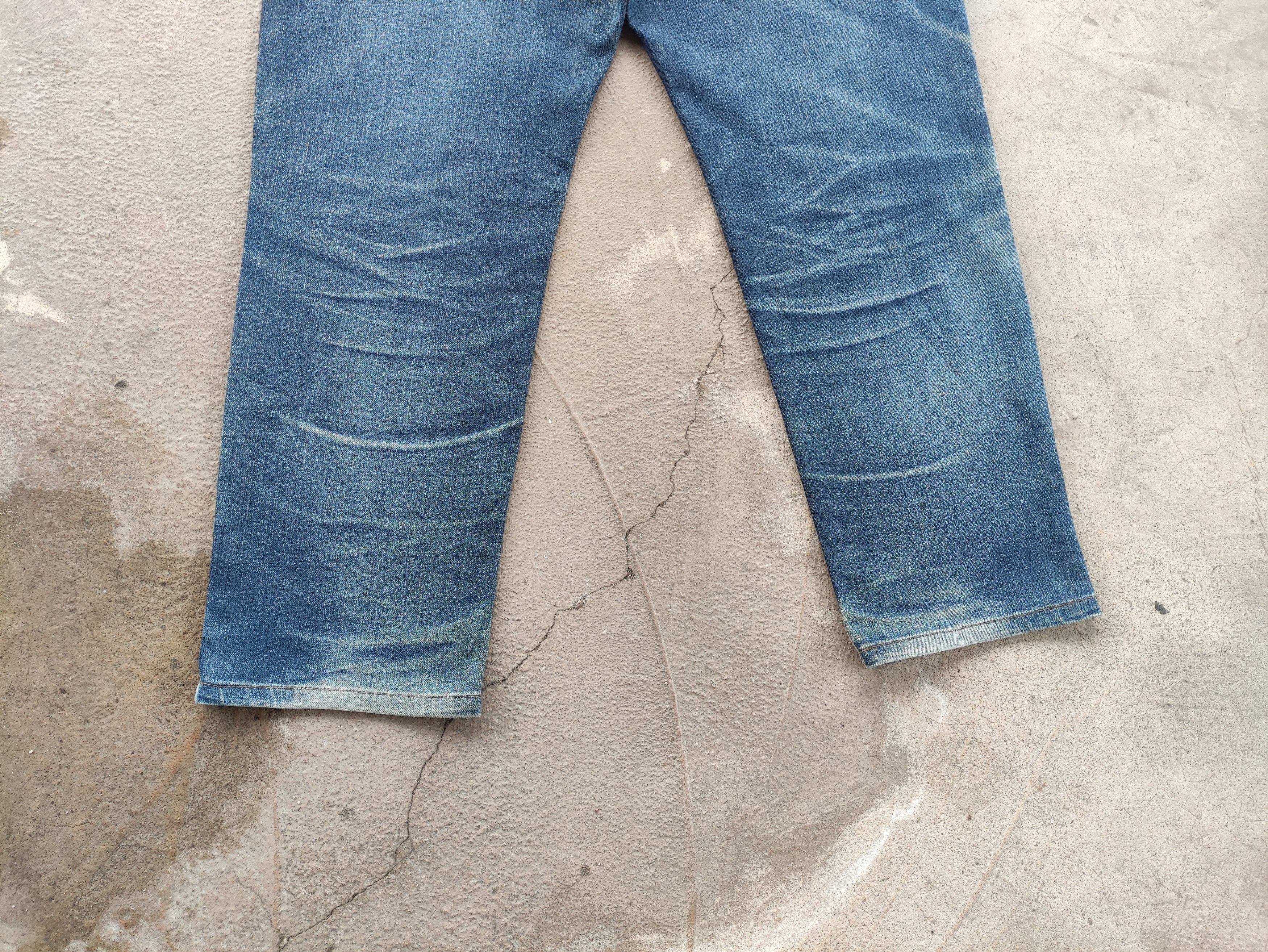 Edwin Vintage Edwin Japan Jean Distressed Faded Denim Size US 36 / EU 52 - 11 Thumbnail