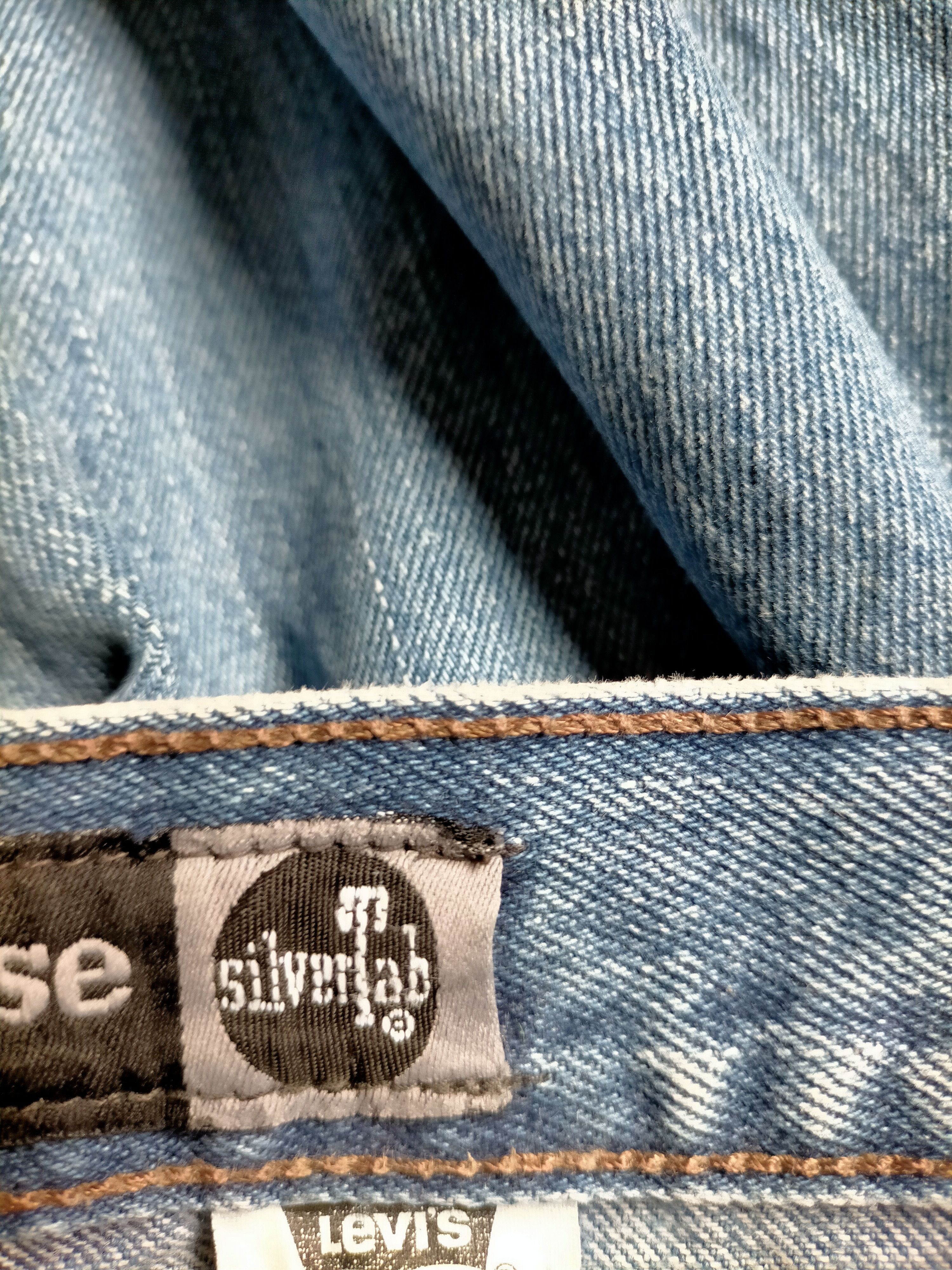 Levi's Vintage 90s Levis Silvertab Loose Straight Jeans Size US 31 - 20 Thumbnail