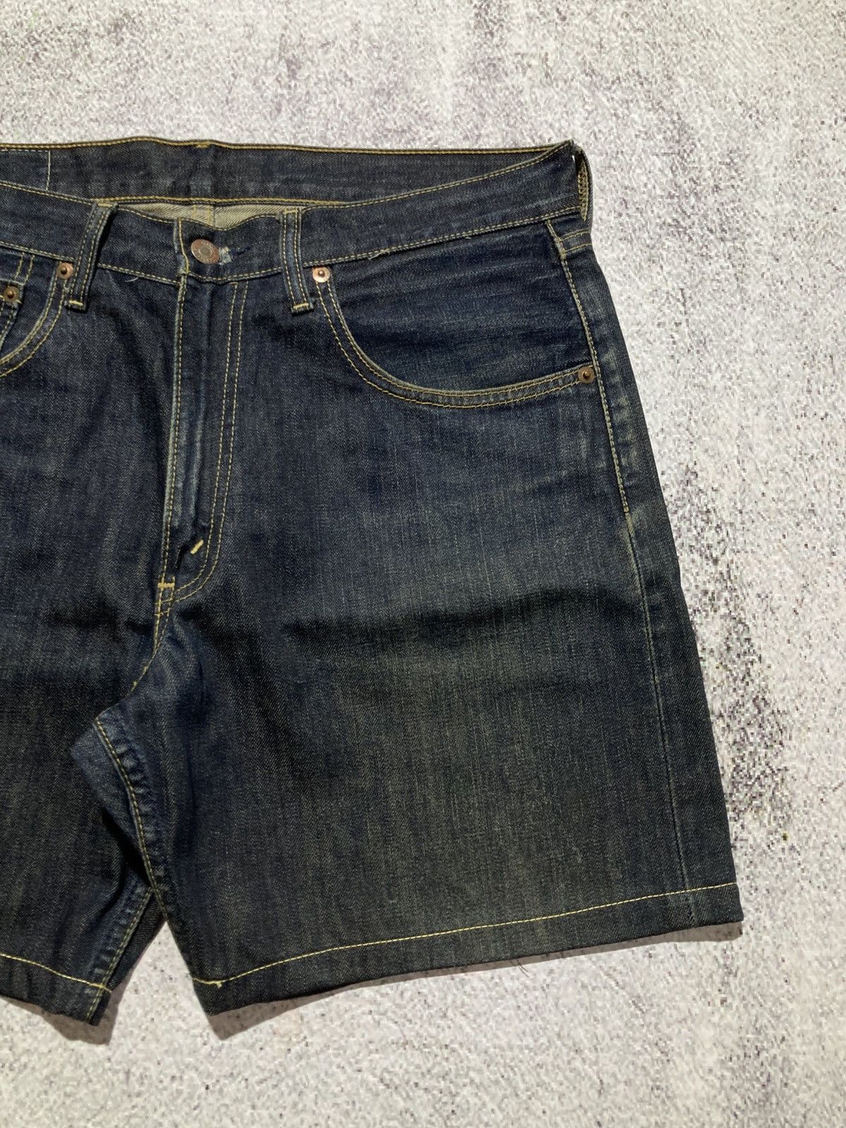 Levi's Vintage Clothing Vintage Levis 503 32x34 Denim Jeans Short Pants Size US 33 - 14 Thumbnail