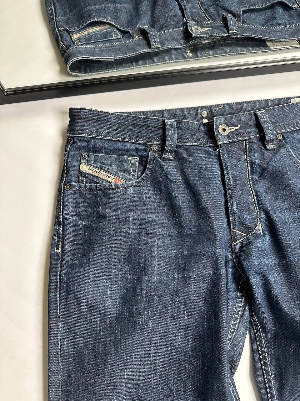 Diesel Vintage 00s Diesel Washed Wide Japan Jeans Streetwear Size US 34 / EU 50 - 4 Thumbnail