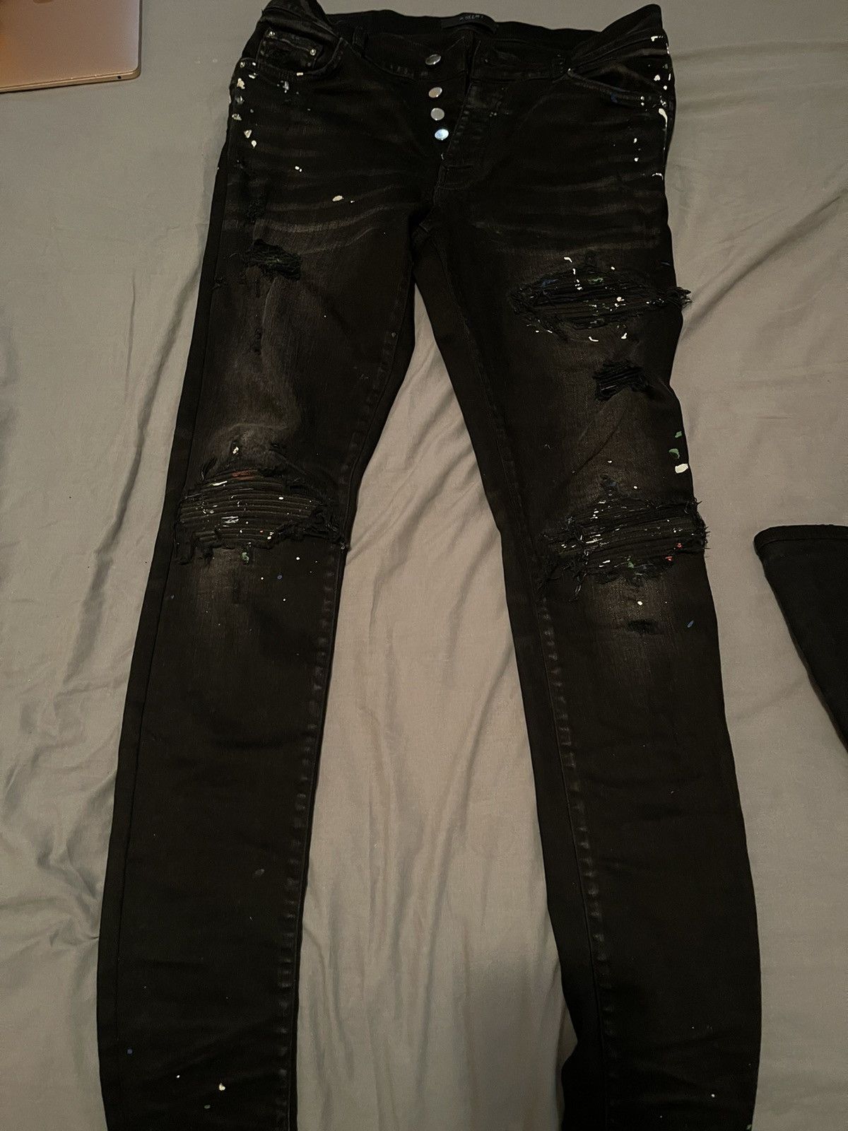 Amiri MX1 Painter Jeans Black