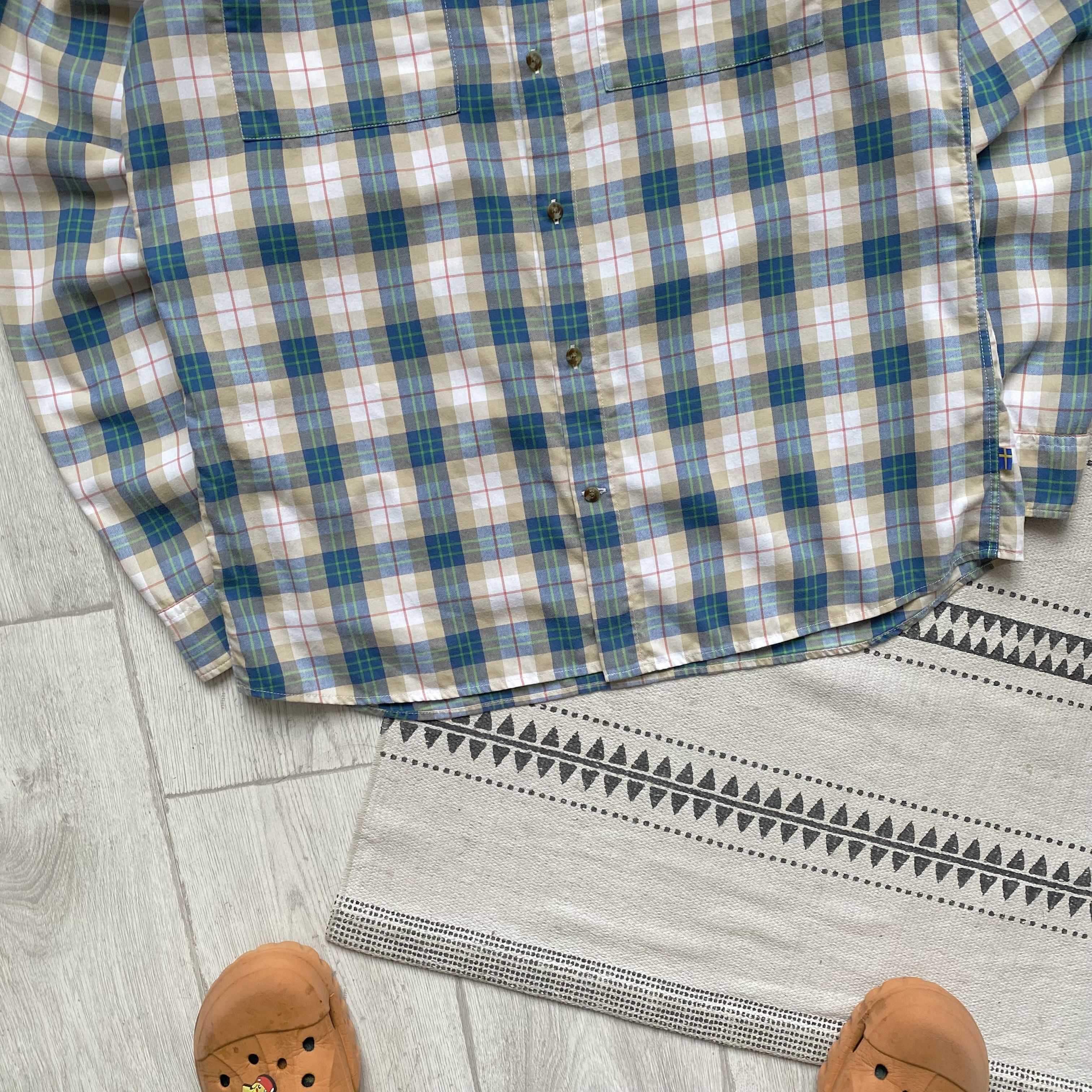 Fjallraven 👔 Flannel Fjalraven shirt Button Up Travis Scott style Size US L / EU 52-54 / 3 - 3 Thumbnail