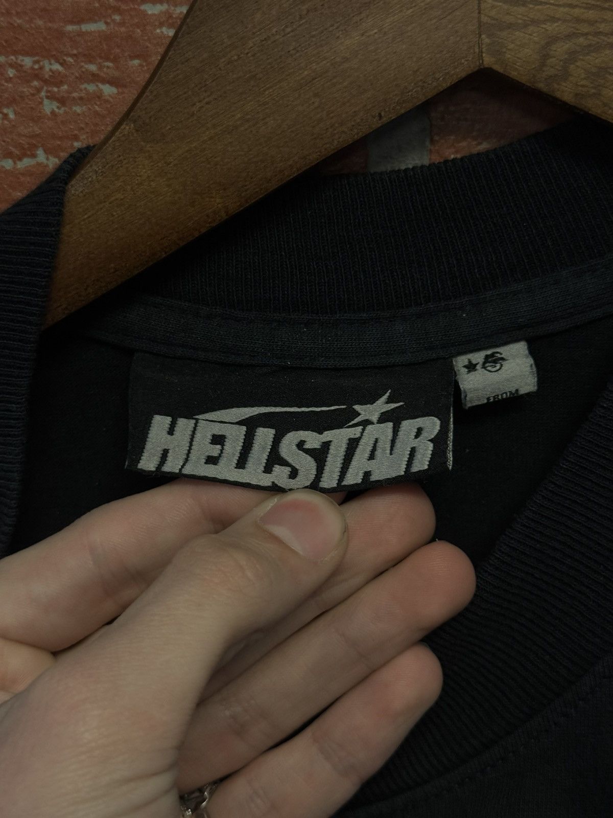 HELLSTAR Hellstar Black Neon Logo Tee Shirt 100% Authentic Size S Size US S / EU 44-46 / 1 - 7 Thumbnail
