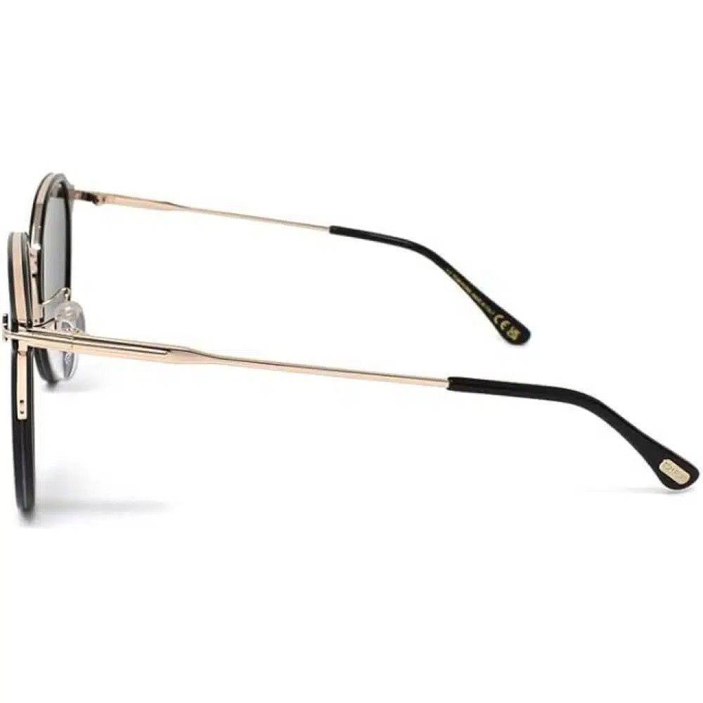 Tom Ford o1sndg1125 FT0897 Size: OS / Classic Sunglasses Black/Gold Size ONE SIZE - 3 Thumbnail