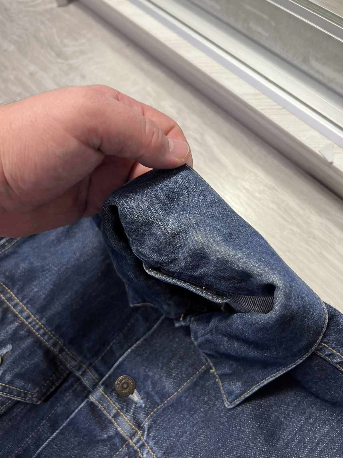 Levi's × Levi's Vintage Clothing × Vintage Vintage Levis Women’s Denim Jacket Jeans Size M Size M / US 6-8 / IT 42-44 - 5 Thumbnail