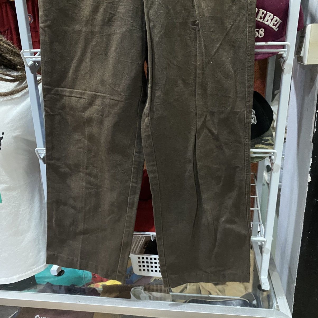 agnes b. Vintage Agnès B. Paris Workwear Pants Brown Made in France Size US 29 - 4 Thumbnail