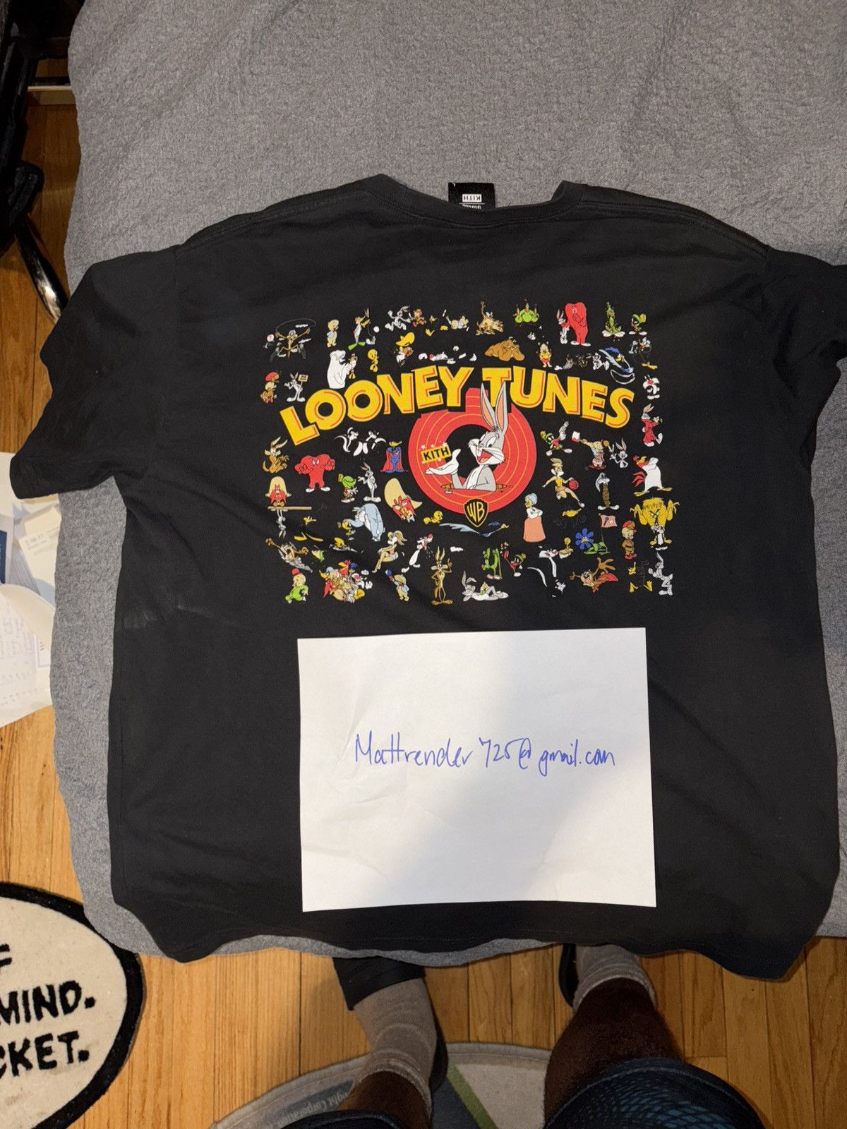 Kith Kith X Looney Tunes That’s All Folks Tee black Size US L / EU 52-54 / 3 - 4 Thumbnail