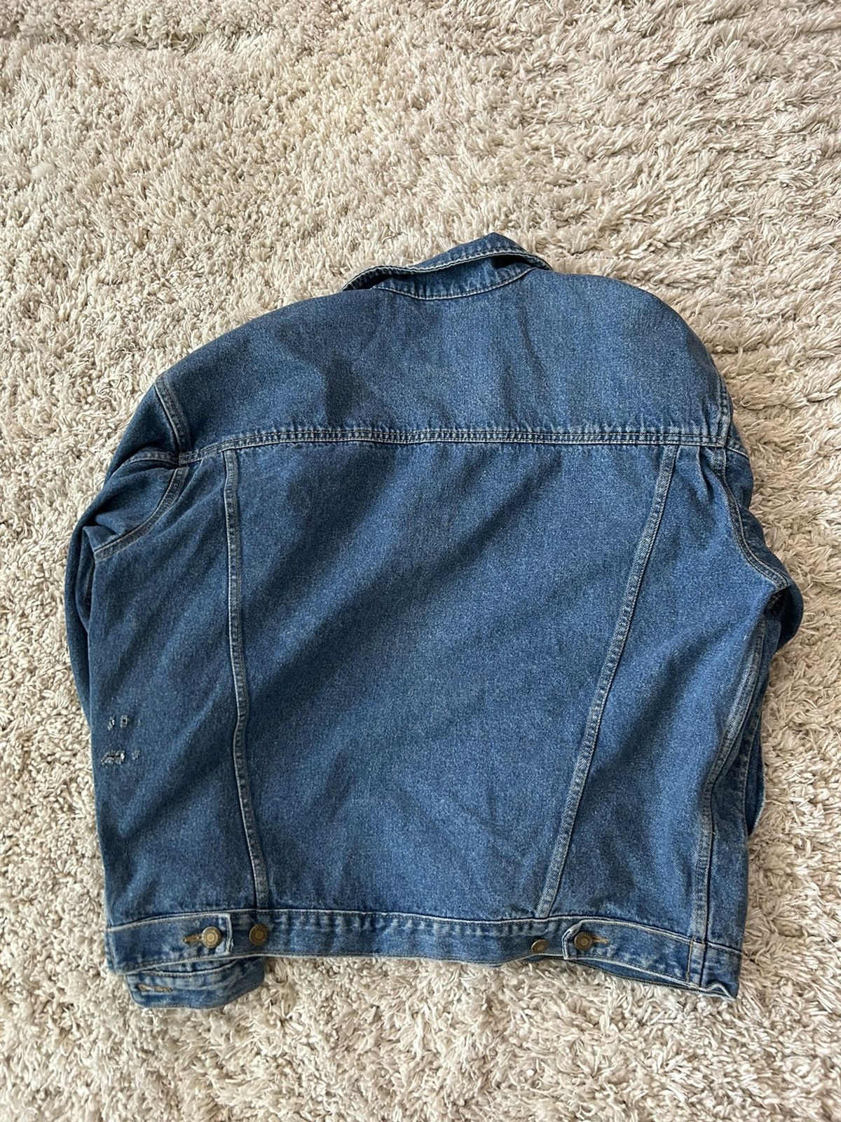 Bugle Boy × Vintage Vintage 90s Boxy Denim Jacket Size US L / EU 52-54 / 3 - 5 Thumbnail