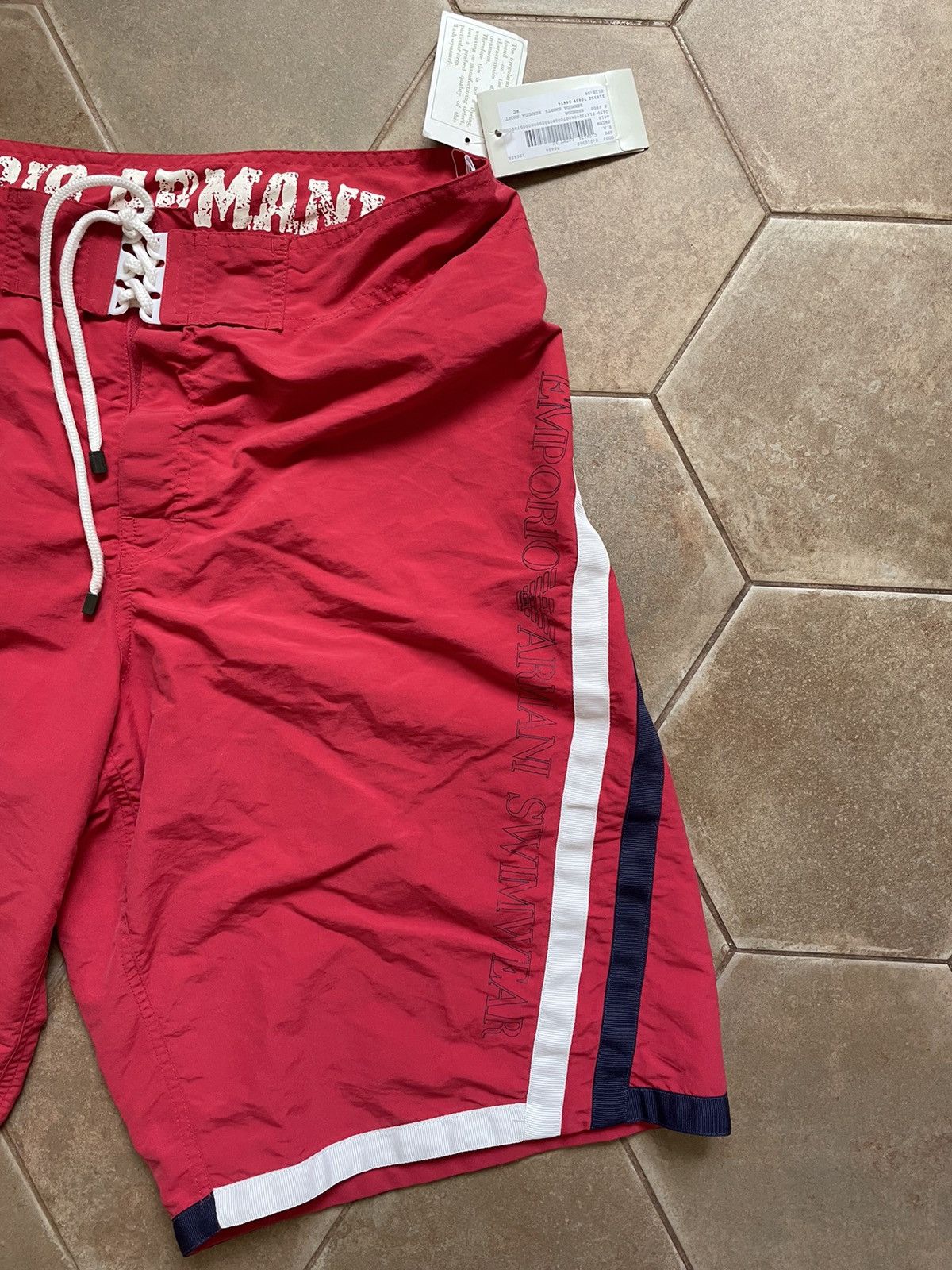 Designer × Emporio Armani EMPORIO ARMANI SWIM SHORTS Size US 34 / EU 50 - 2 Thumbnail