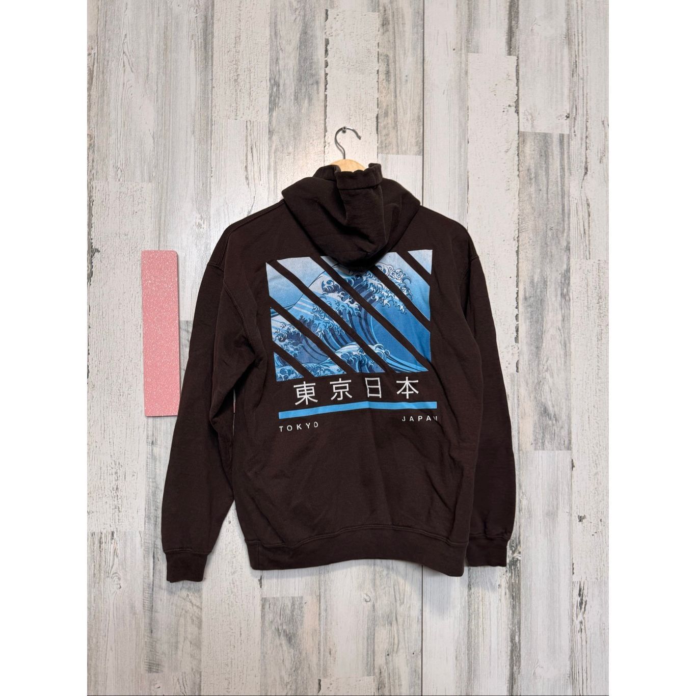 Other Tokyo Japan Graphic Hoodie – Brown – Size Large Size US L / EU 52-54 / 3 - 6 Thumbnail