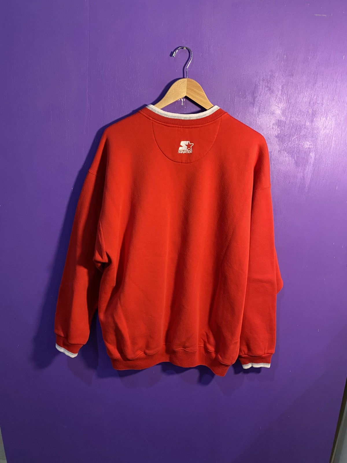 Starter Vintage 90s Starter indiana hoosiers logo crewneck Size US XL / EU 56 / 4 - 2 Thumbnail