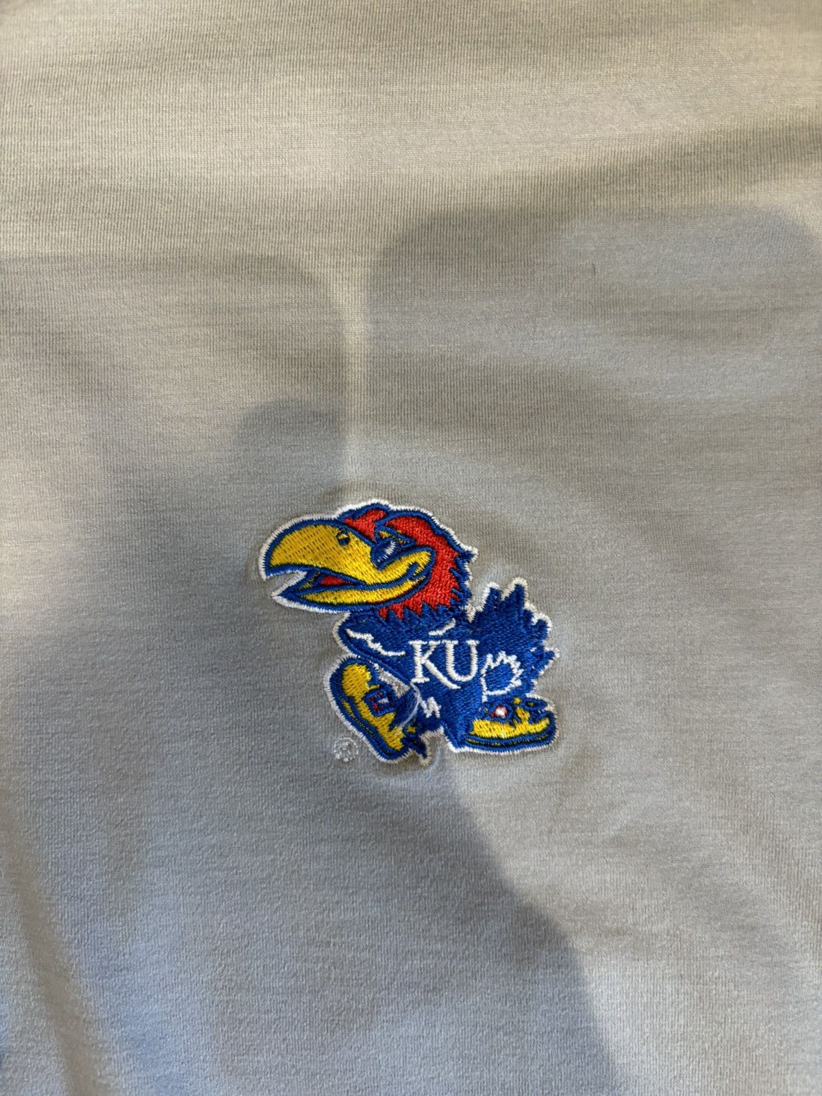 Tommy Bahama Kansas Jayhawk Quarter Zip Pullover Size US L / EU 52-54 / 3 - 2 Thumbnail