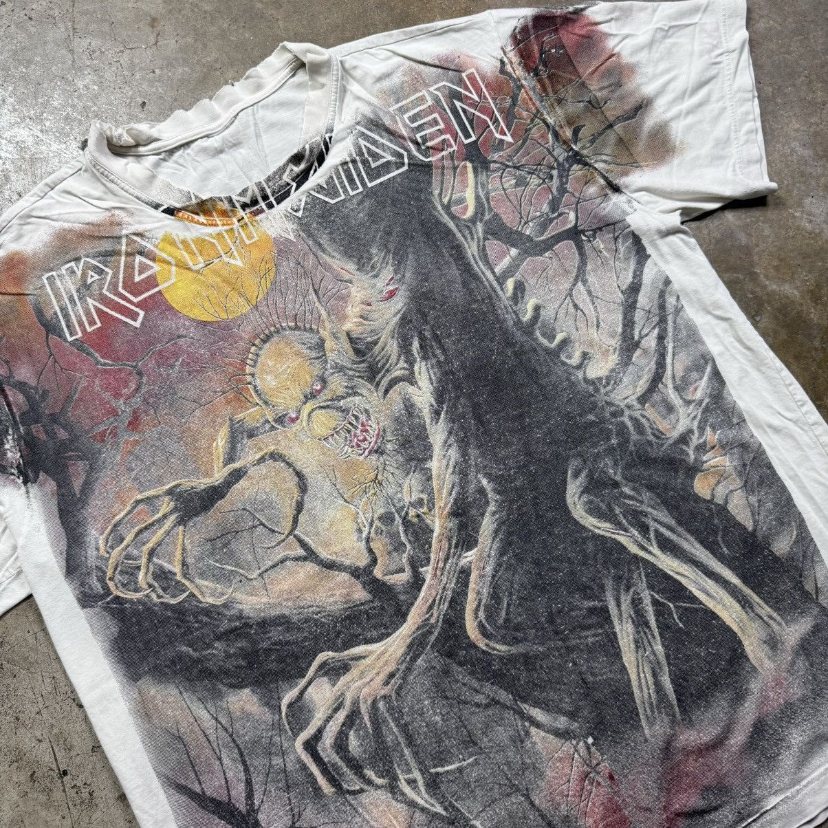 Band Tees × Vintage Iron Maiden Size US XL / EU 56 / 4 - 3 Thumbnail