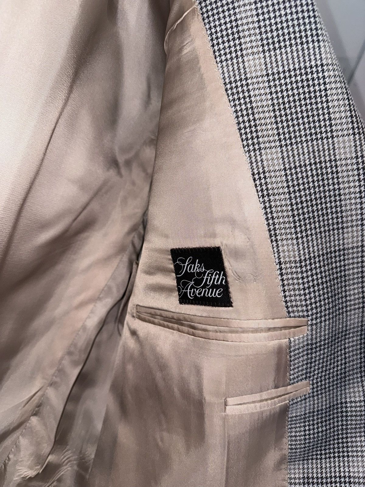 Canali Canali Plaid Wool Silk Linen Blend Sport Coat Size 44L - 4 Thumbnail
