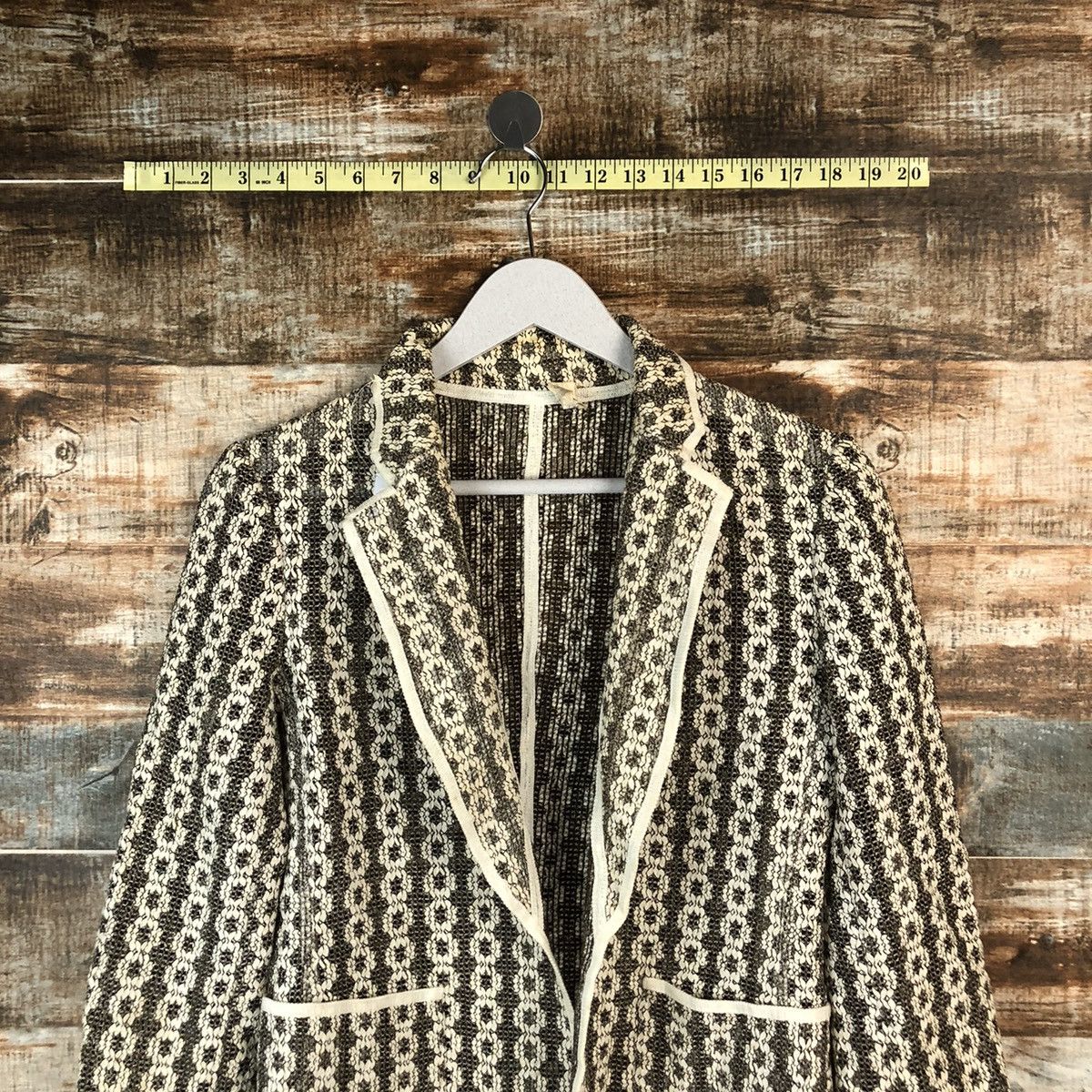 Japanese Brand Japanese Brand Brown Cardigan Knitwear #A1349 Size XS / US 0-2 / IT 36-38 - 2 Thumbnail