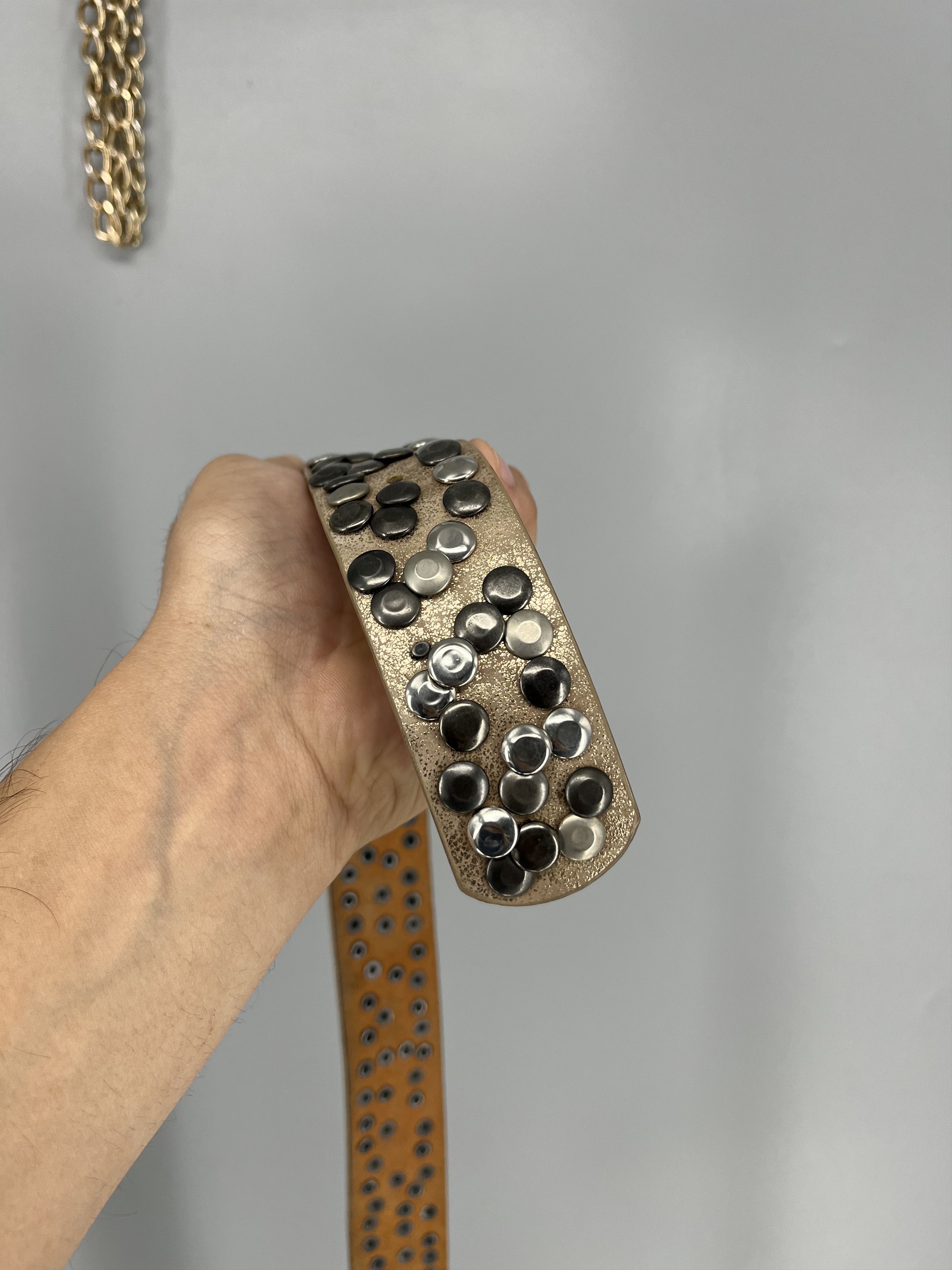 Vintage Vintage 90s Punk Belt Leather Band Rock Y2K 90s Y2K Size ONE SIZE - 12 Thumbnail