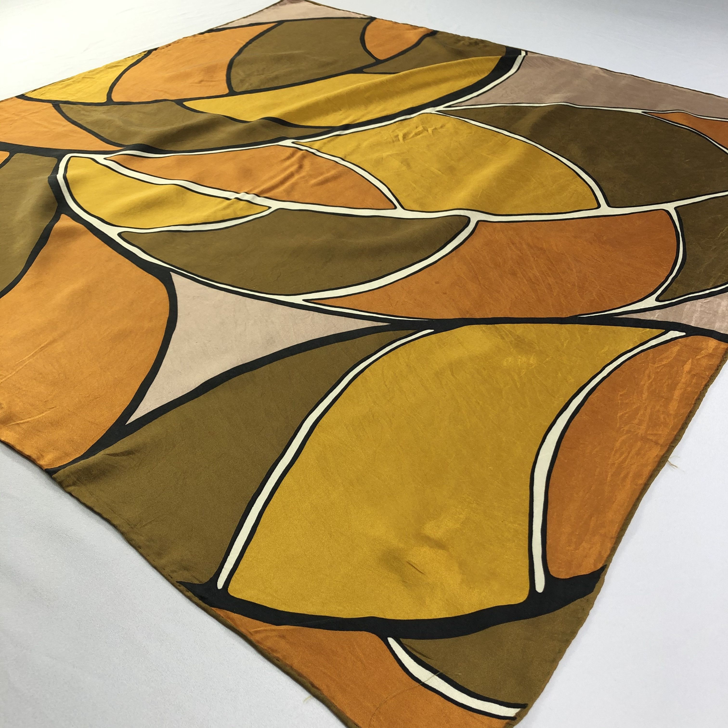 Vintage Vintage Silk Scarf Size ONE SIZE - 3 Thumbnail