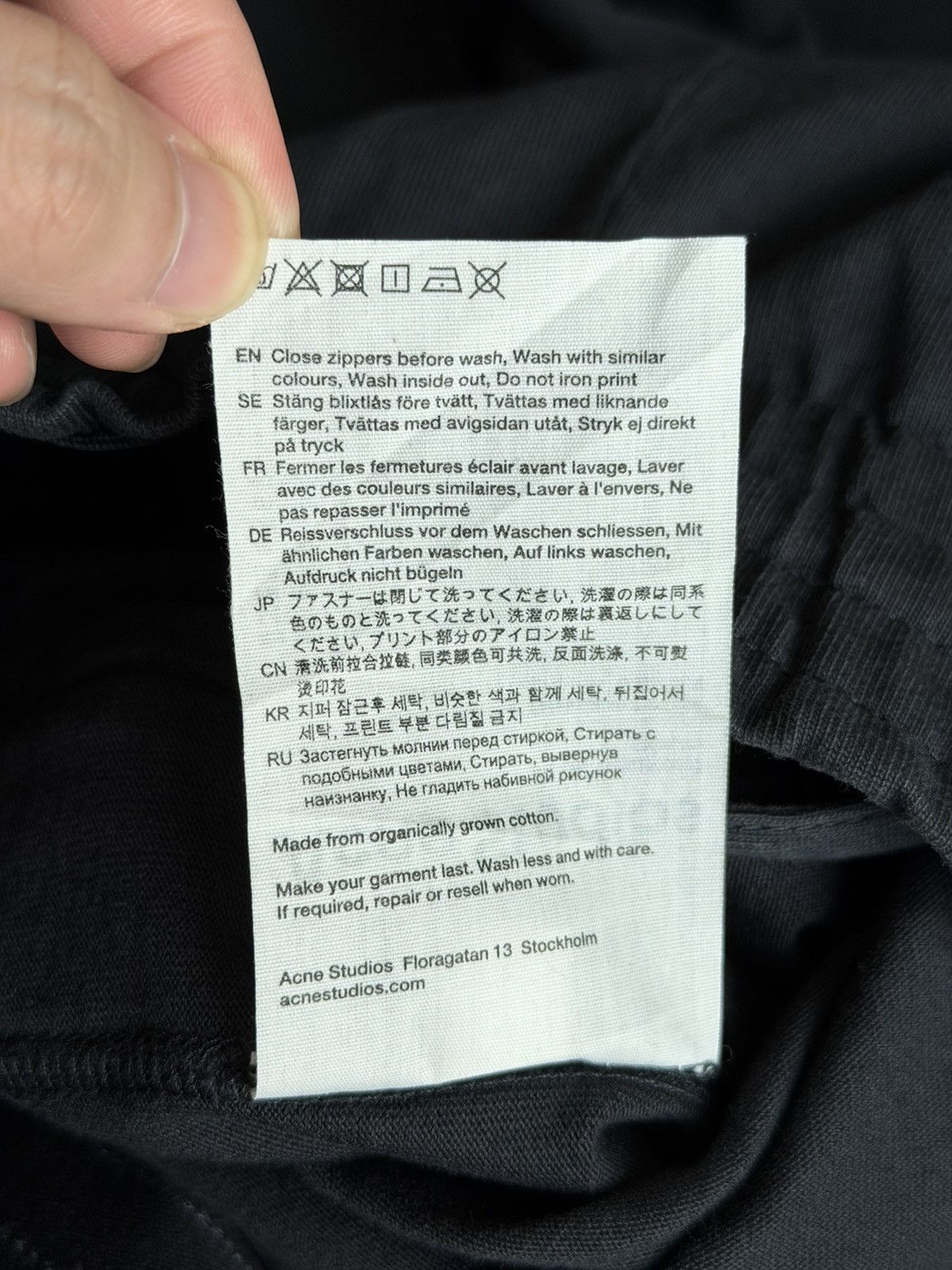 Acne Studios Acne Studios SS22 logo sweatpants Size US 32 / EU 48 - 5 Thumbnail