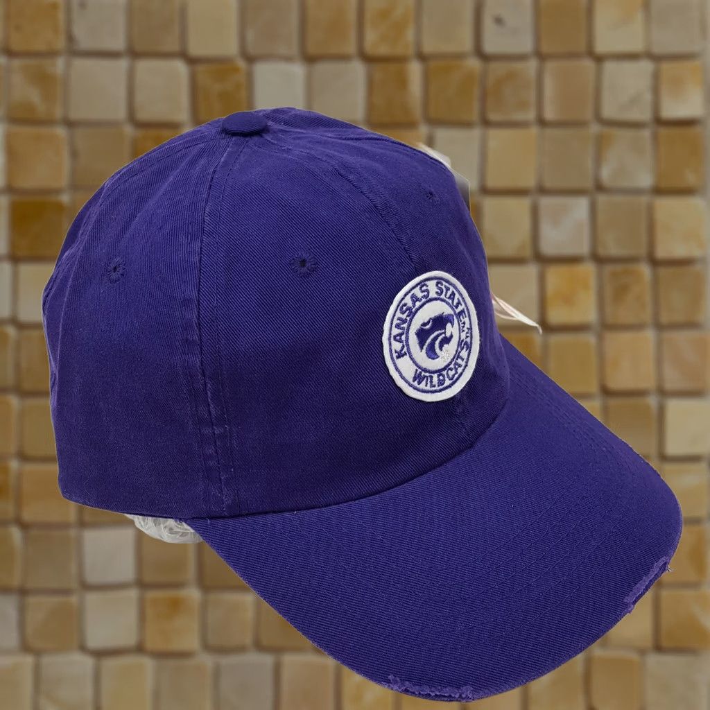 American Needle VINTAGE Kansas State Wildcats KSU Purple Snapback Hat Baseball Cap Y2K Sports Retro Size ONE SIZE - 1 Thumbnail
