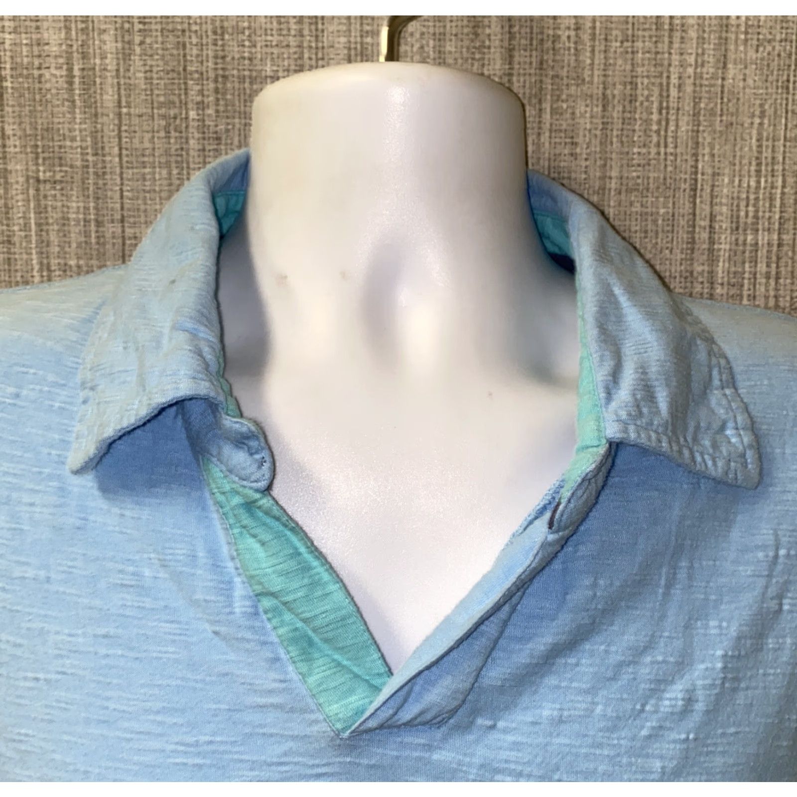 Nat Nast Nat Nast Mens Polo Shirt Blue Short Sleeve Golf Size L Size US L / EU 52-54 / 3 - 3 Thumbnail