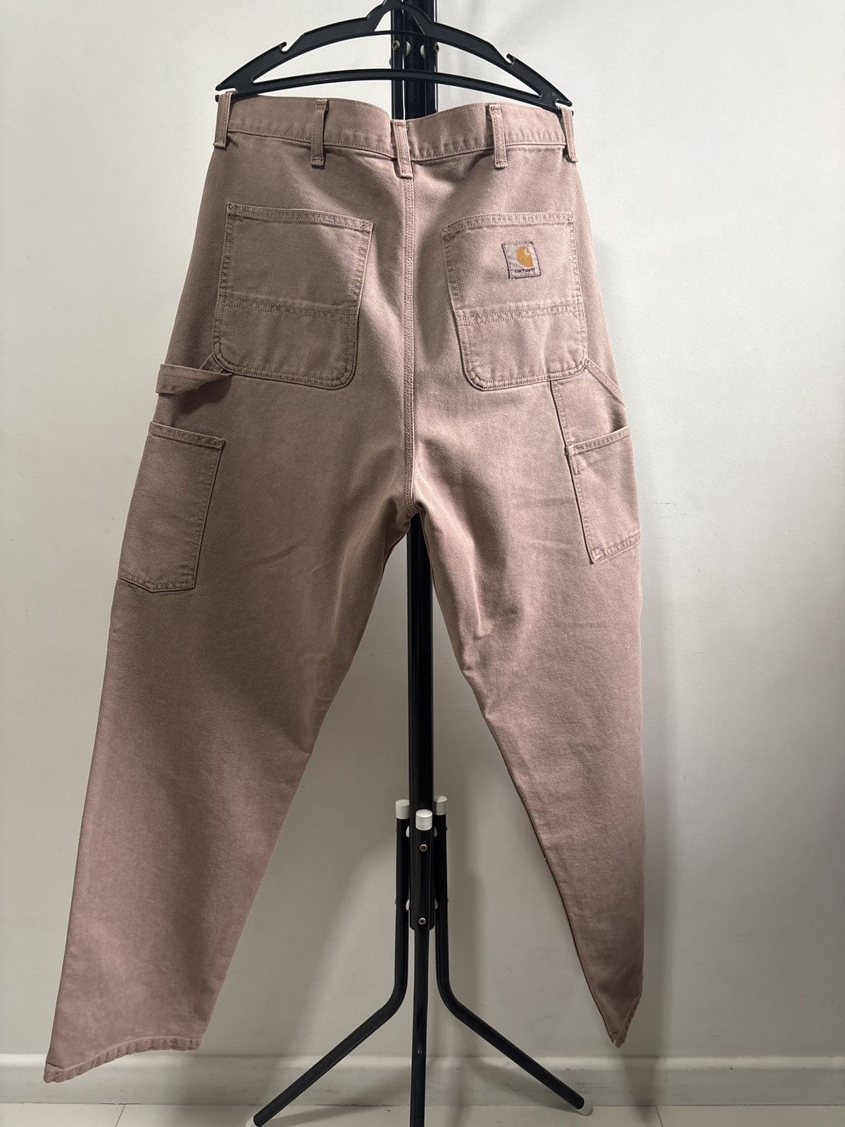 Carhartt Wip Carhartt WIP Single Knee Pants Pink 33x32 Size US 33 - 3 Thumbnail