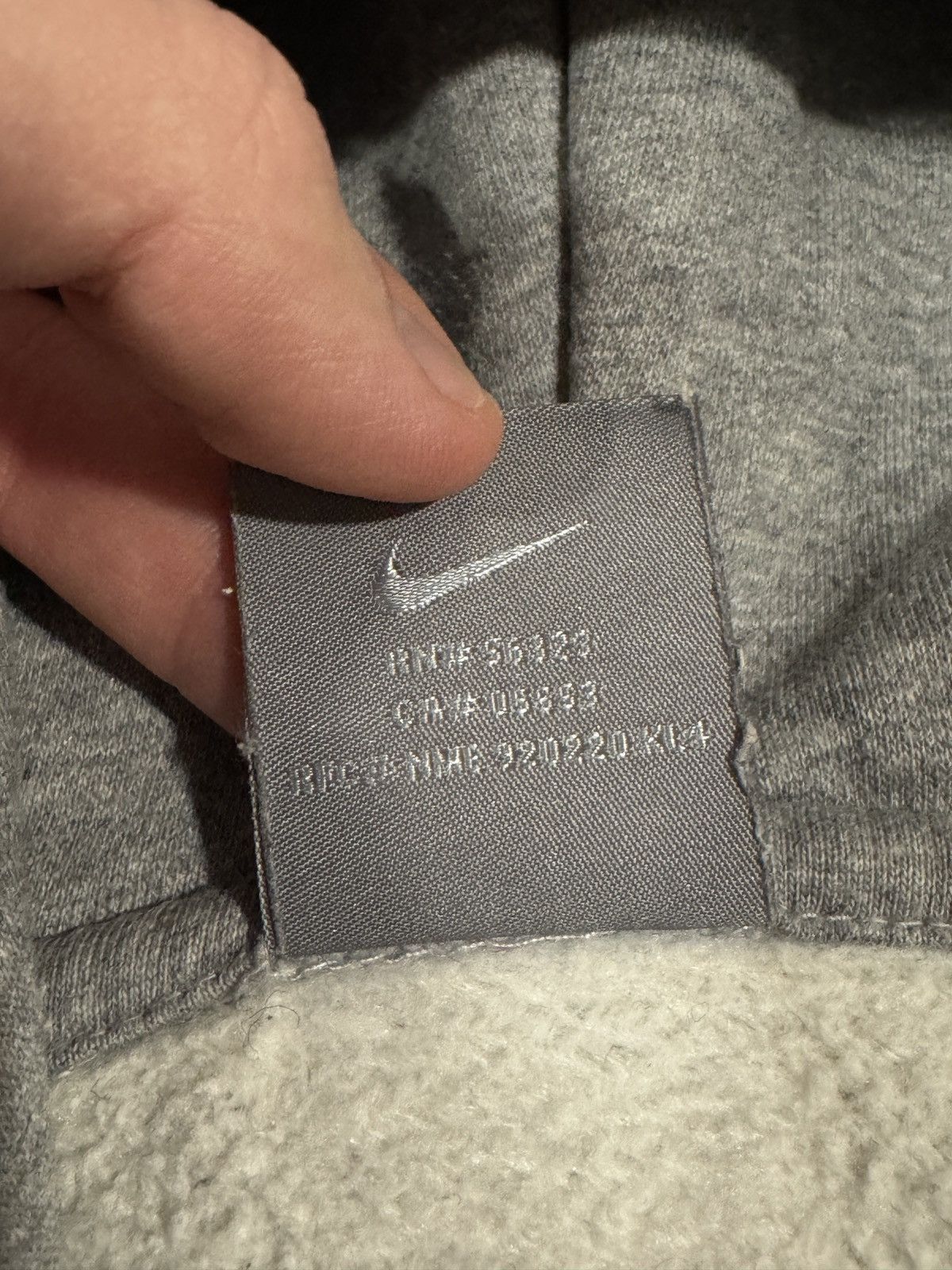Nike Nike Zip-Up Hoodie – Grey | Size: L Size US L / EU 52-54 / 3 - 6 Thumbnail