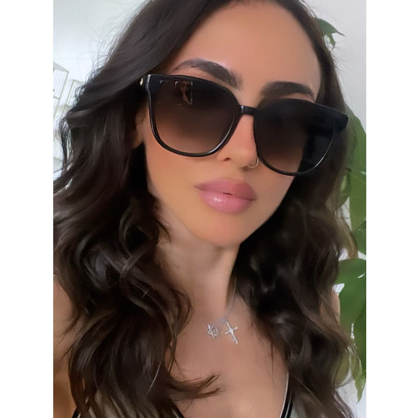 Gucci NEW Gucci GG1122AS 001 Black Marmont Sunglasses Size ONE SIZE - 2 Thumbnail