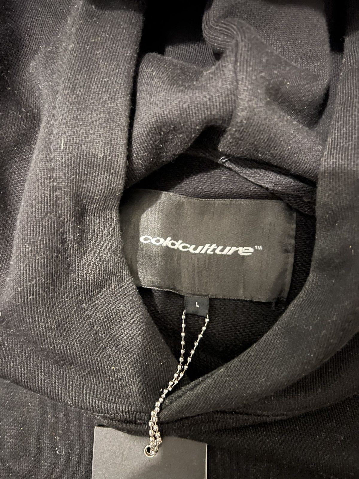 Other Cold Culture Script Studs Hoodie Black Size US L / EU 52-54 / 3 - 5 Thumbnail
