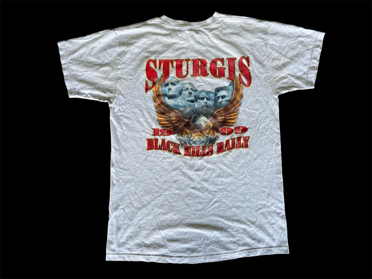 Harley Davidson × Vintage Vintage 90s Sturgis Size US L / EU 52-54 / 3 - 3 Thumbnail