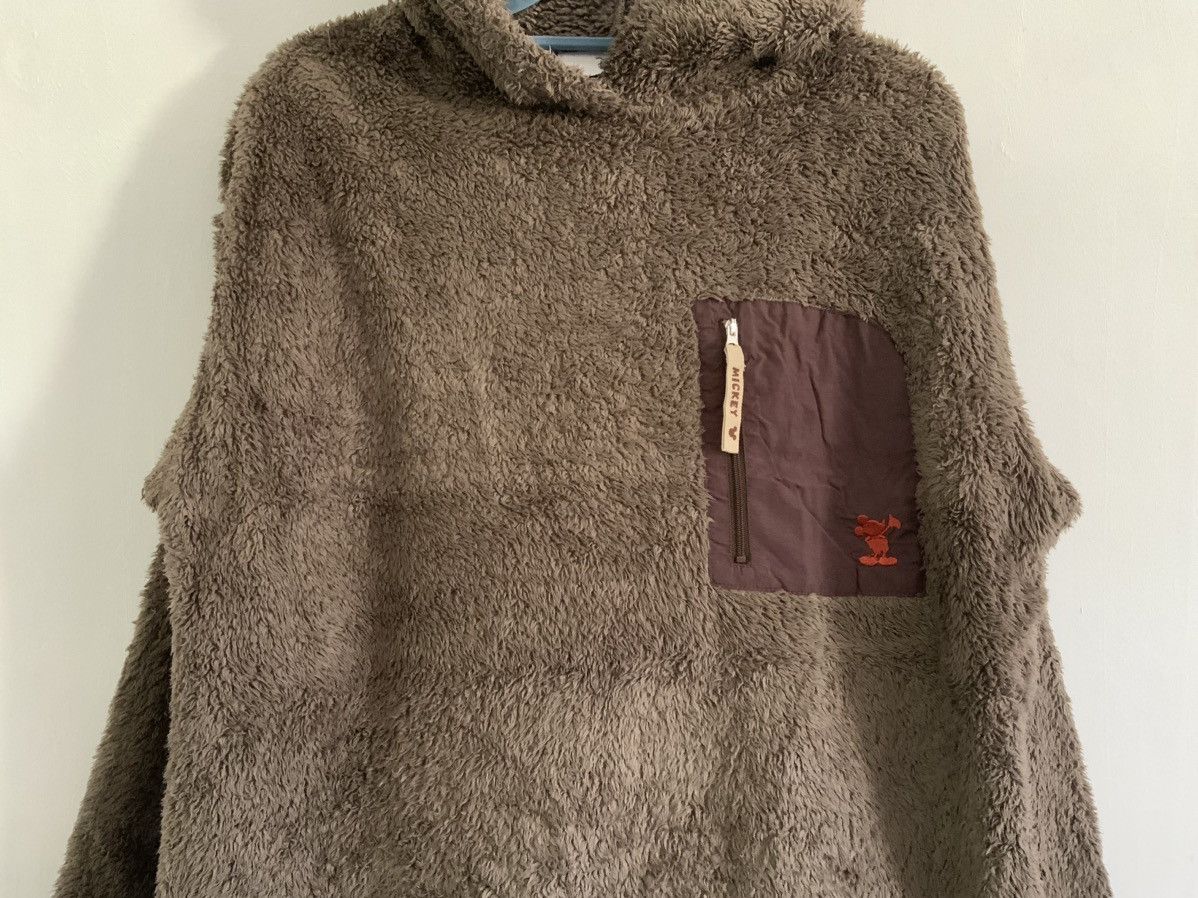 Disney Disney Mickey Mouse Mohair Fur Hoodie Size US L / EU 52-54 / 3 - 4 Thumbnail
