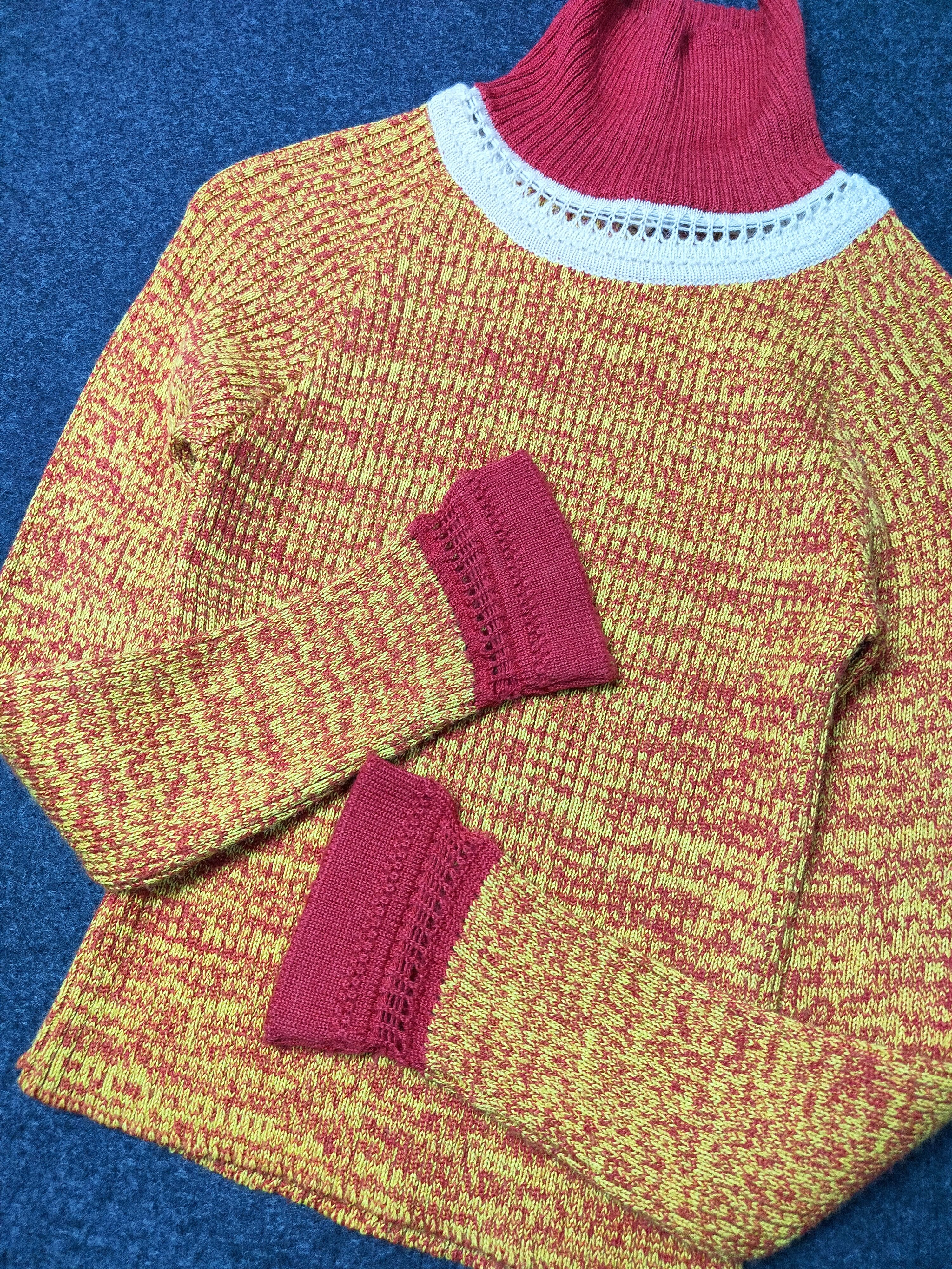 Jean Paul Gaultier Jean Paul Gaultier JPG Roll Neck knitted Sweater Size XS / US 0-2 / IT 36-38 - 4 Thumbnail