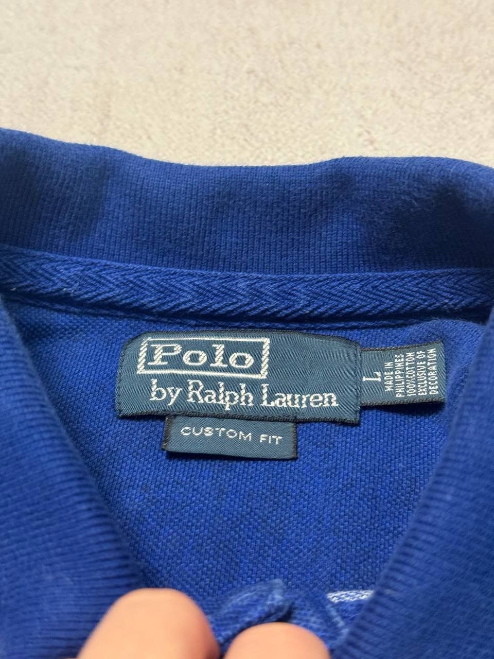 Polo Ralph Lauren × Vintage Vintage Polo Ralph Lauren Polo Shirt R-35 Big Logo y2k 90s Size US L / EU 52-54 / 3 - 8 Thumbnail