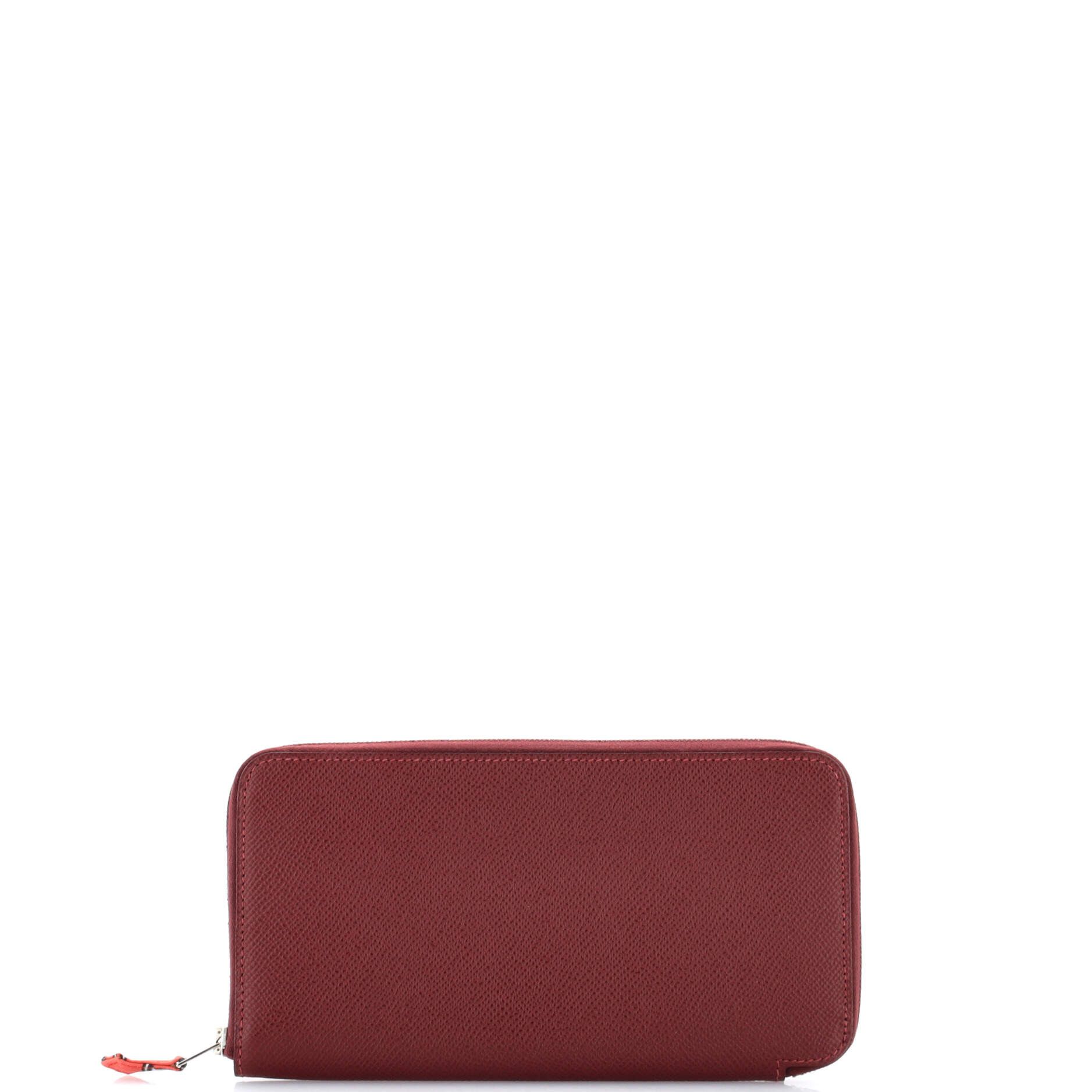 Hermes Azap Zip Around Wallet Size ONE SIZE - 1 Thumbnail