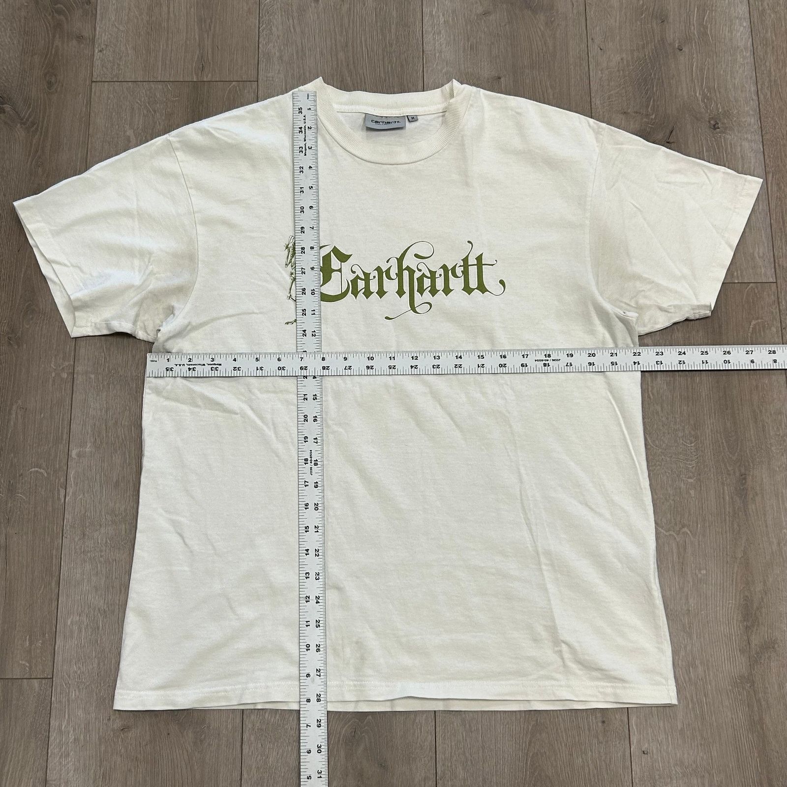 Carhartt Carhartt Work In Progress Off-White Scribe Tee T Shirt Size US M / EU 48-50 / 2 - 6 Thumbnail