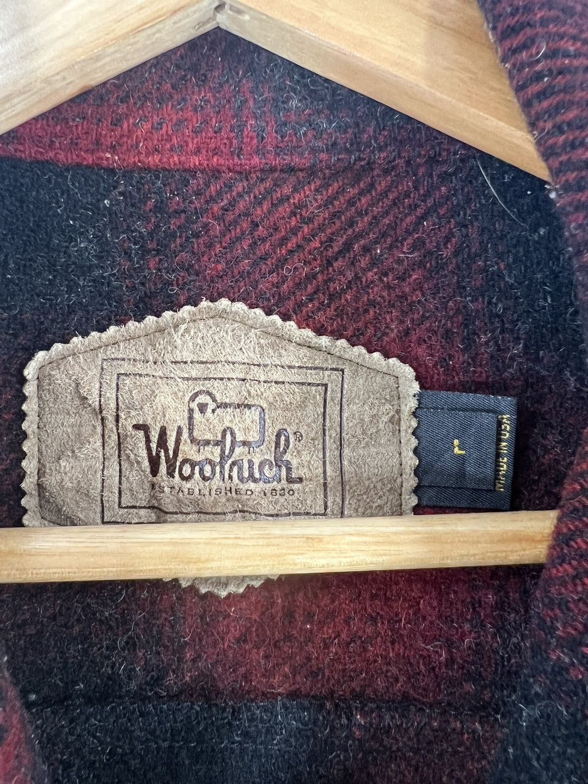 Woolrich Woolen Mills Vintage Wool Woolrich Full Zipper Jacket Size US L / EU 52-54 / 3 - 4 Thumbnail