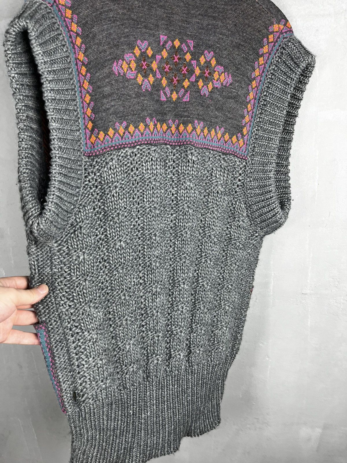 Just Cavalli Just cavalli cardigan vest knit sweater Size L / US 10 / IT 46 - 11 Thumbnail