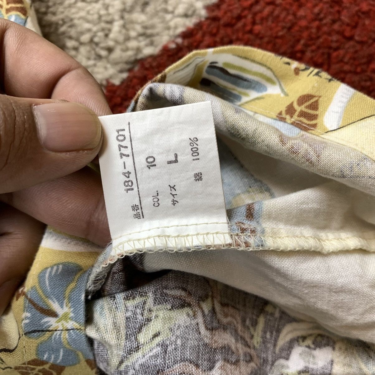 Kansai Yamamoto KANSAI MAN By KANSAI YAMAMOTO OPEN COLLAR SHIRT OVER SIZE Size US L / EU 52-54 / 3 - 8 Thumbnail
